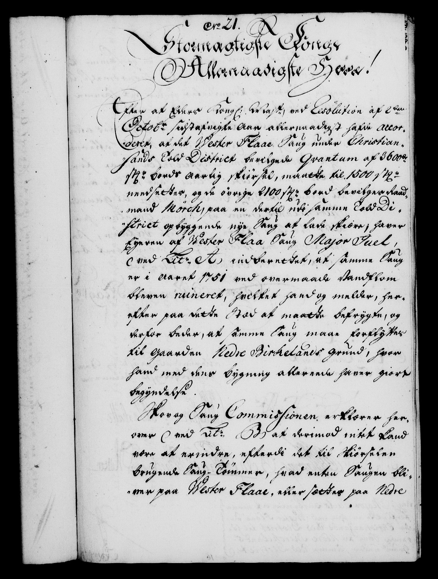 Rentekammeret, Kammerkanselliet, RA/EA-3111/G/Gf/Gfa/L0035: Norsk relasjons- og resolusjonsprotokoll (merket RK 52.35), 1753, p. 127