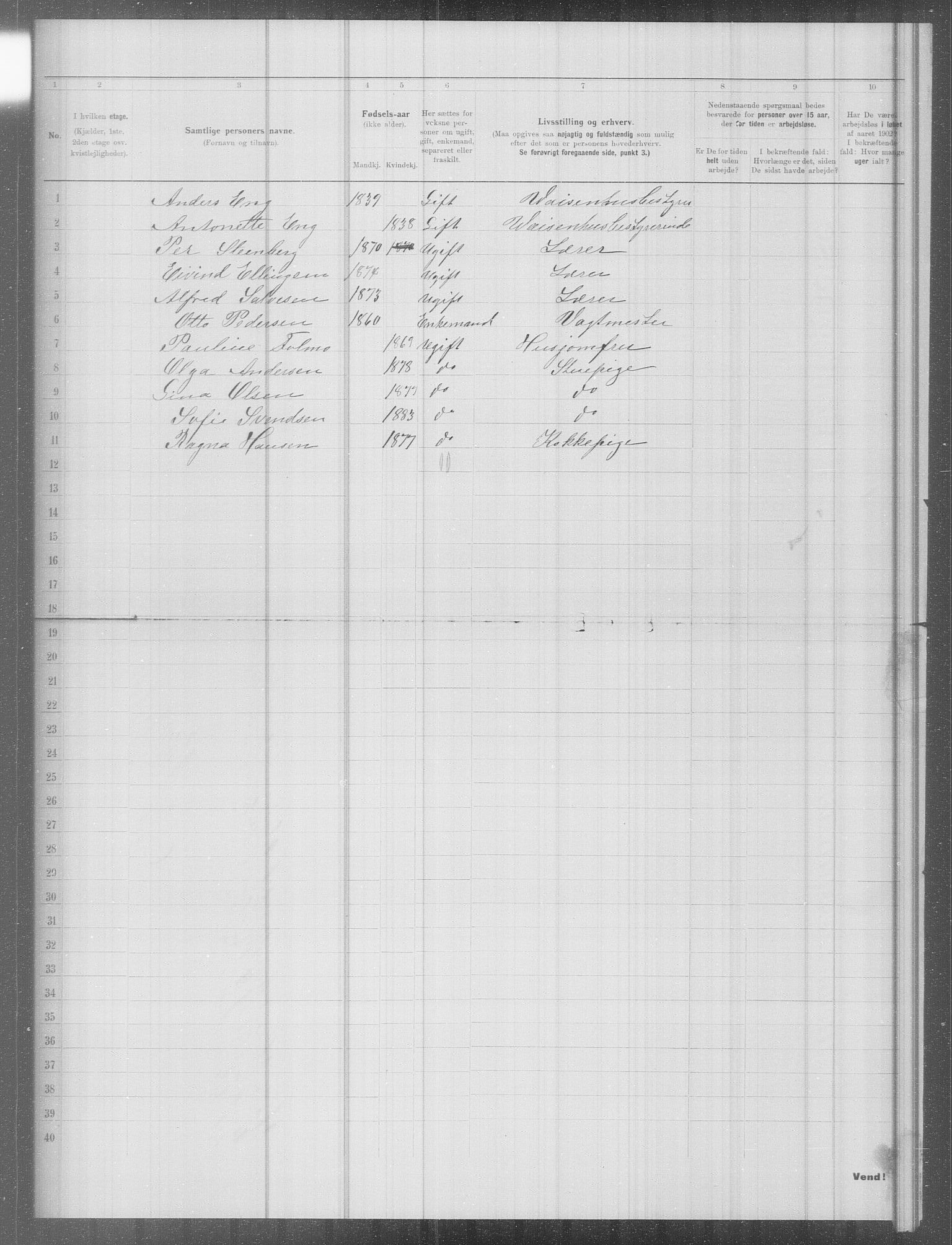 OBA, Municipal Census 1902 for Kristiania, 1902, p. 9953