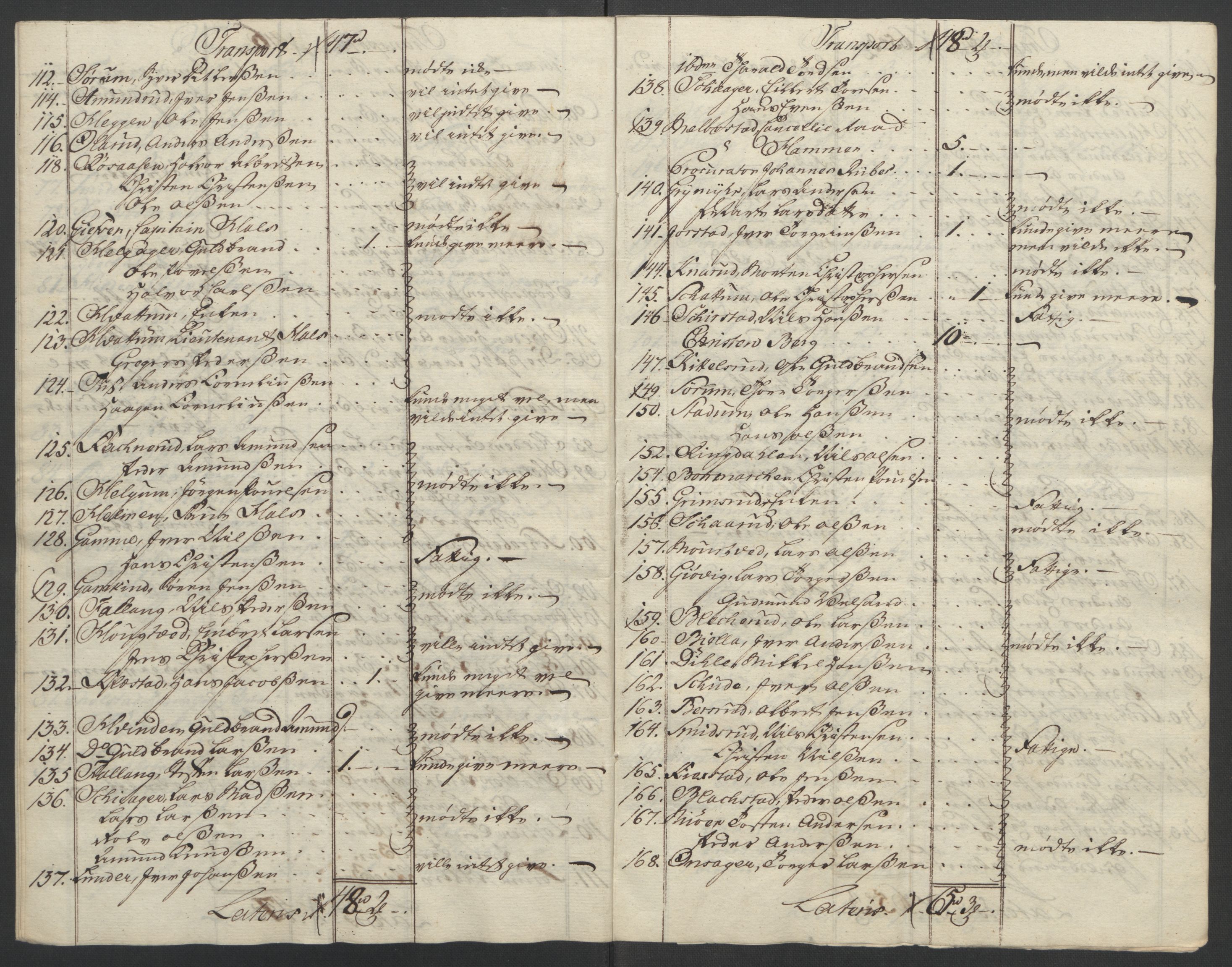 Rentekammeret inntil 1814, Reviderte regnskaper, Fogderegnskap, AV/RA-EA-4092/R19/L1399: Fogderegnskap Toten, Hadeland og Vardal, 1762-1783, p. 314