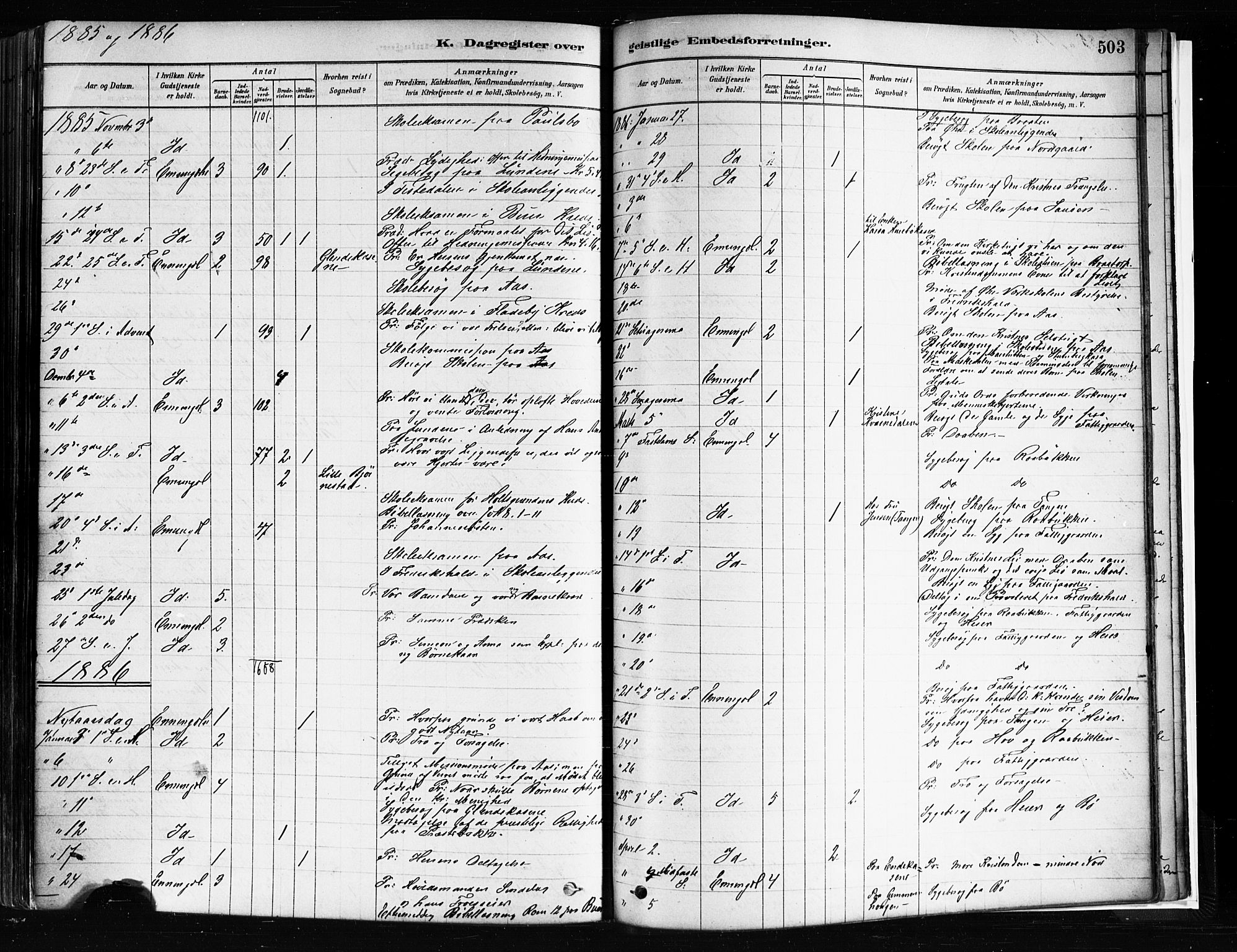 Idd prestekontor Kirkebøker, AV/SAO-A-10911/F/Fc/L0006b: Parish register (official) no. III 6B, 1878-1903, p. 503