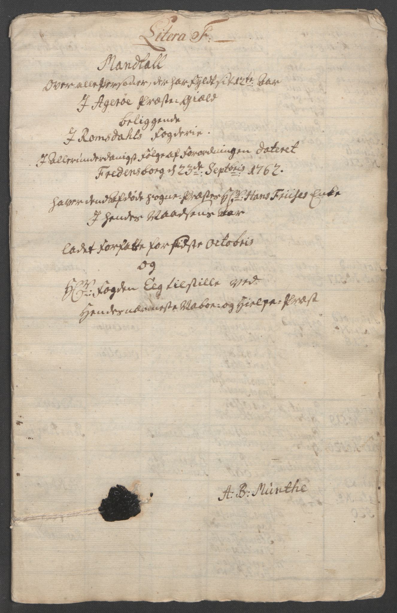 Rentekammeret inntil 1814, Reviderte regnskaper, Fogderegnskap, RA/EA-4092/R55/L3730: Ekstraskatten Romsdal, 1762-1763, p. 309