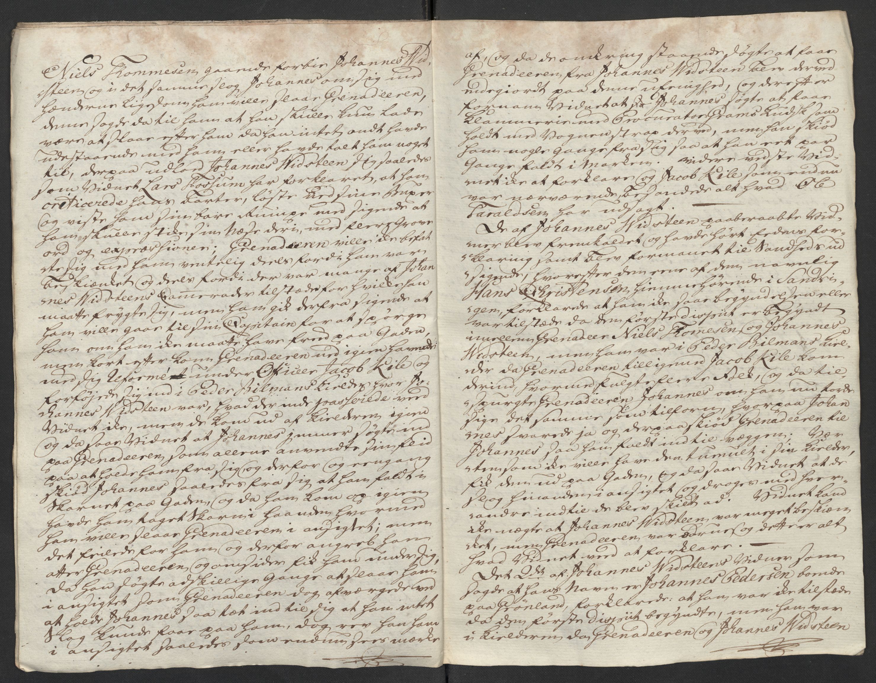 Kristiania stiftamt, SAO/A-10386/G/Gm/L0011: Domsakter og forhør, 1776, p. 503