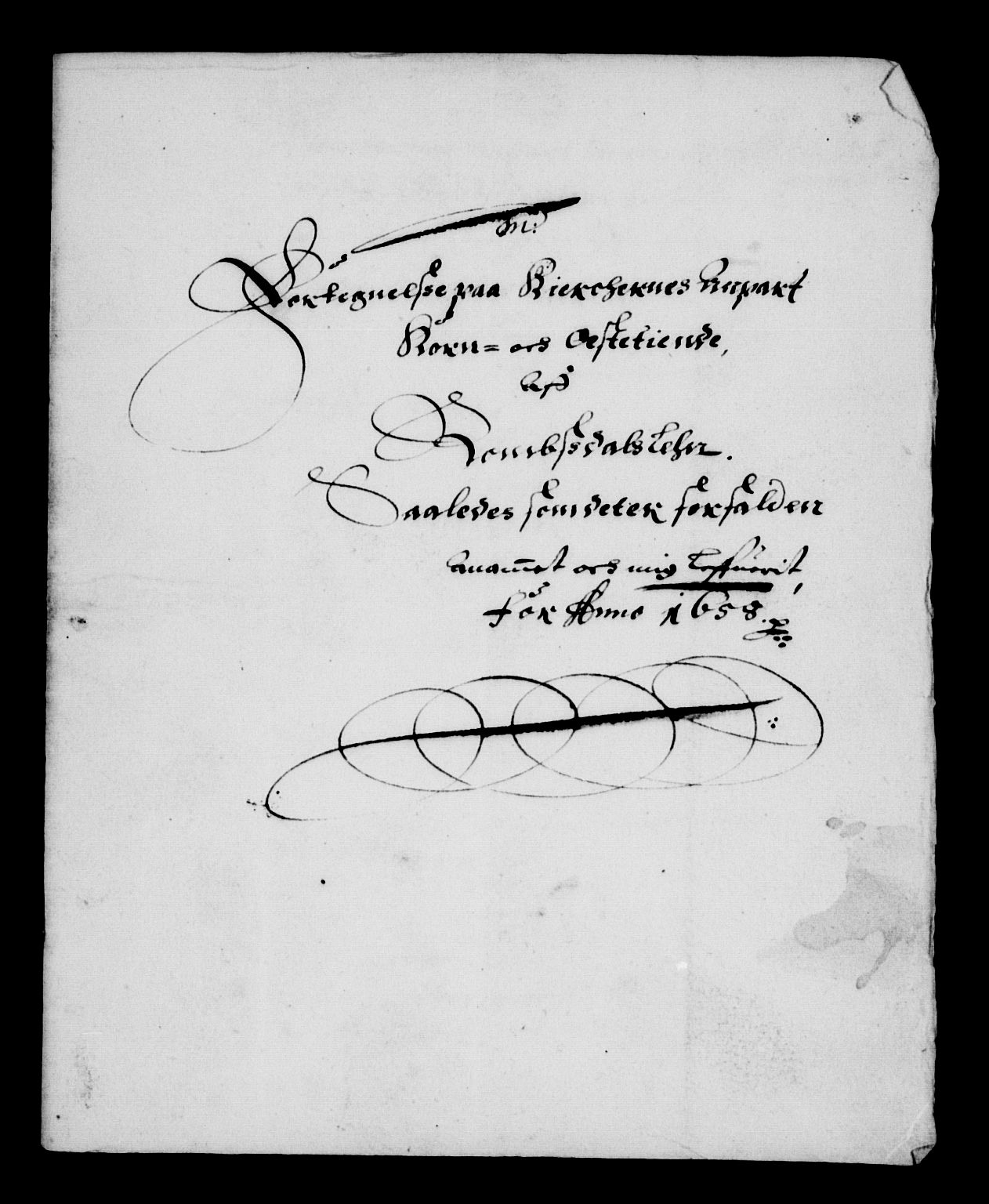 Rentekammeret inntil 1814, Reviderte regnskaper, Lensregnskaper, AV/RA-EA-5023/R/Rb/Rbw/L0137: Trondheim len, 1658-1659