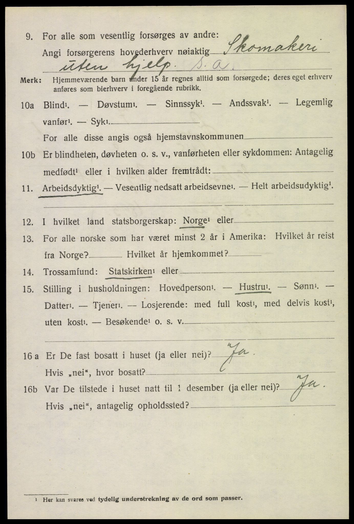 SAH, 1920 census for Øyer, 1920, p. 1714