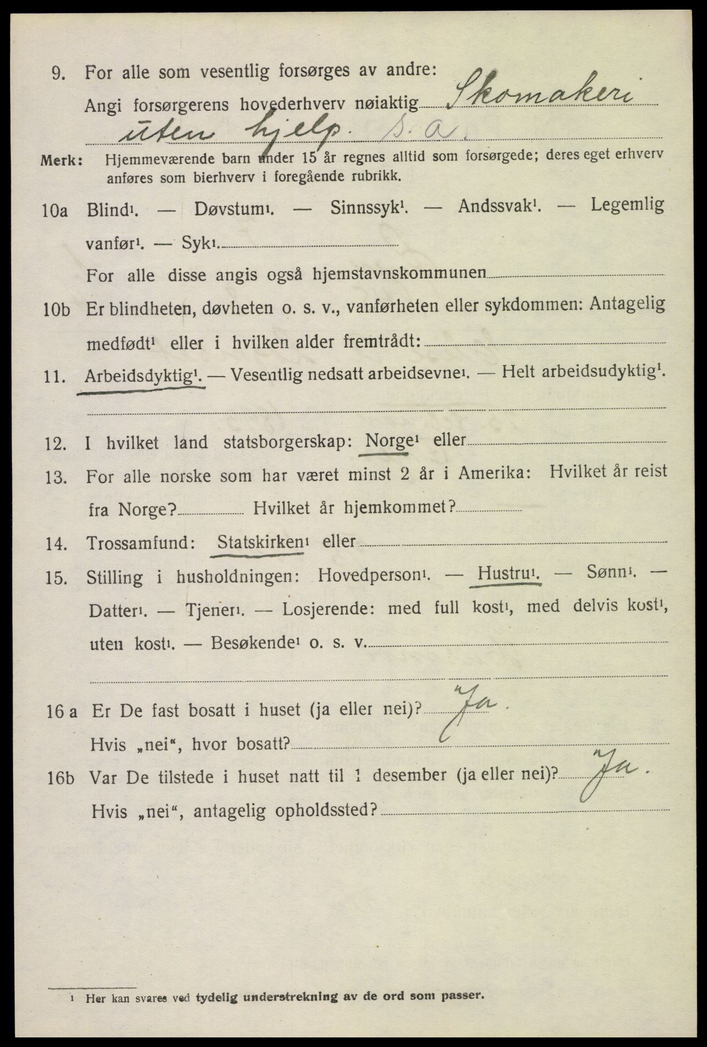 SAH, 1920 census for Øyer, 1920, p. 1714