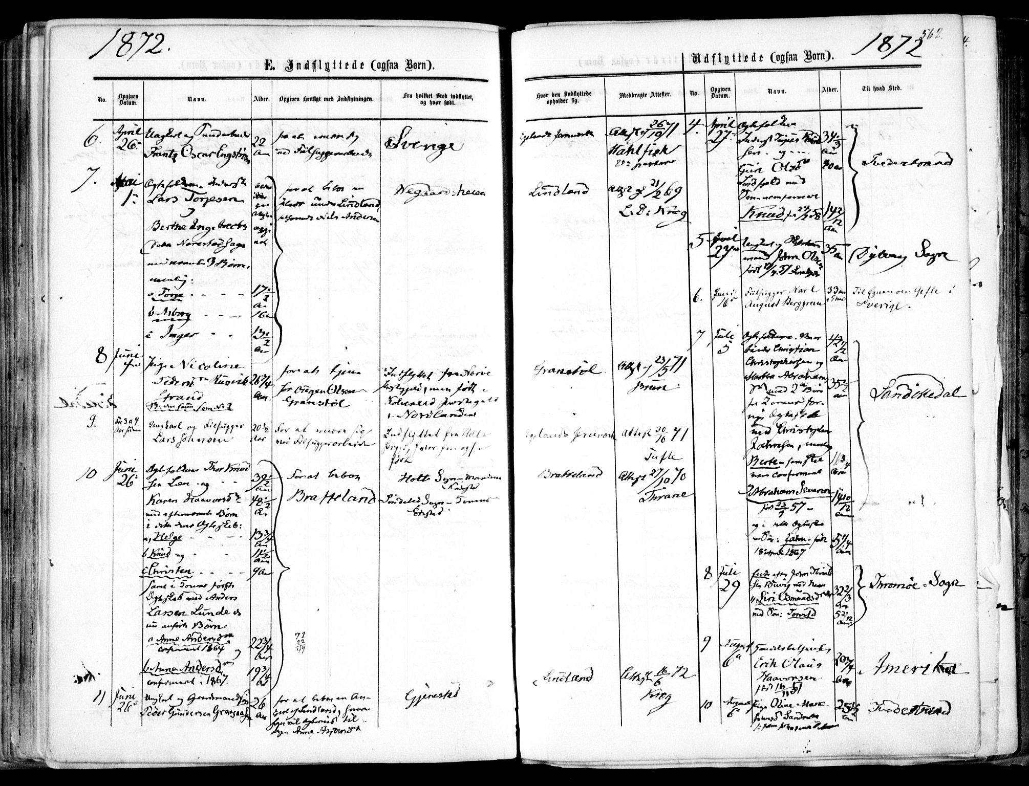 Søndeled sokneprestkontor, SAK/1111-0038/F/Fa/L0003: Parish register (official) no. A 3, 1861-1879, p. 562