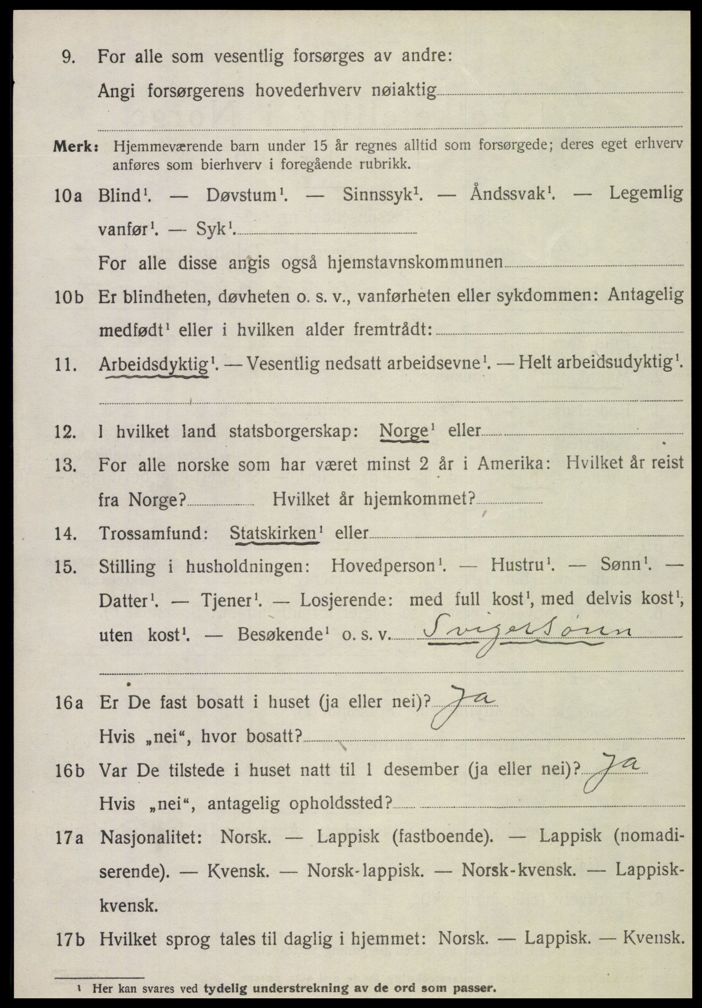 SAT, 1920 census for Otterøy, 1920, p. 1792