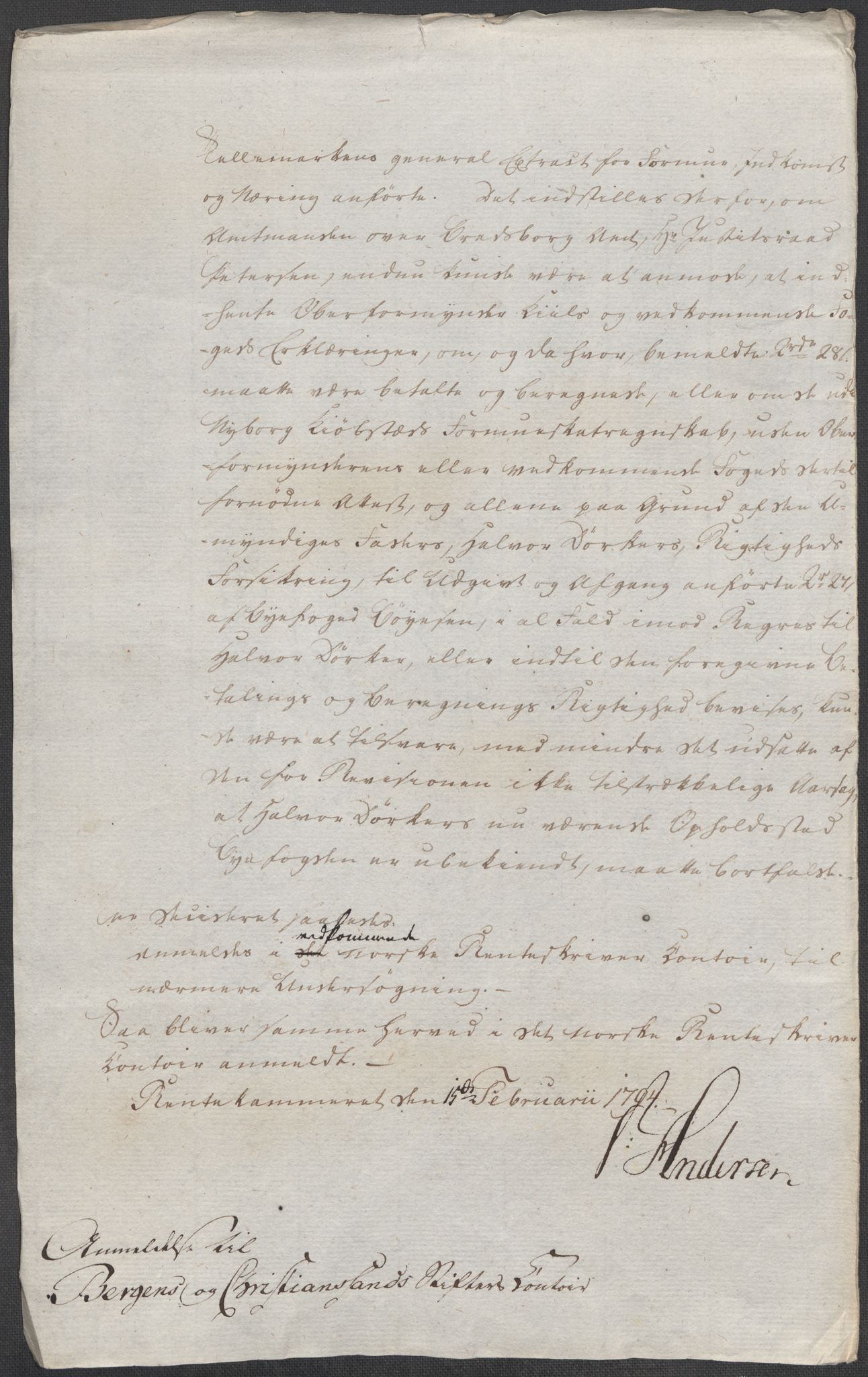 Rentekammeret inntil 1814, Reviderte regnskaper, Mindre regnskaper, AV/RA-EA-4068/Rf/Rfe/L0043: Skien, Solør og Odalen fogderi, 1789, p. 39