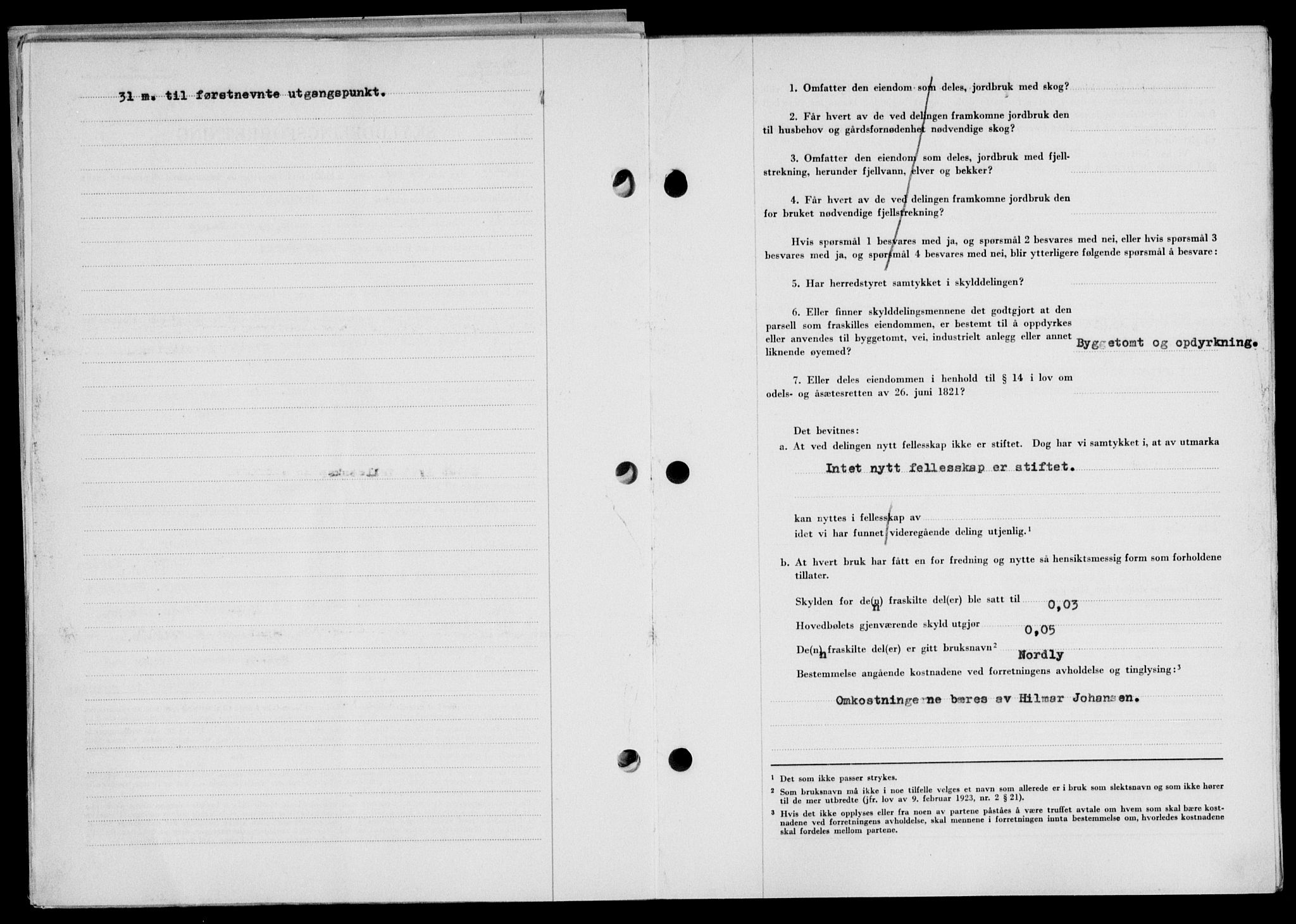 Lofoten sorenskriveri, SAT/A-0017/1/2/2C/L0019a: Mortgage book no. 19a, 1948-1948, Diary no: : 1890/1948