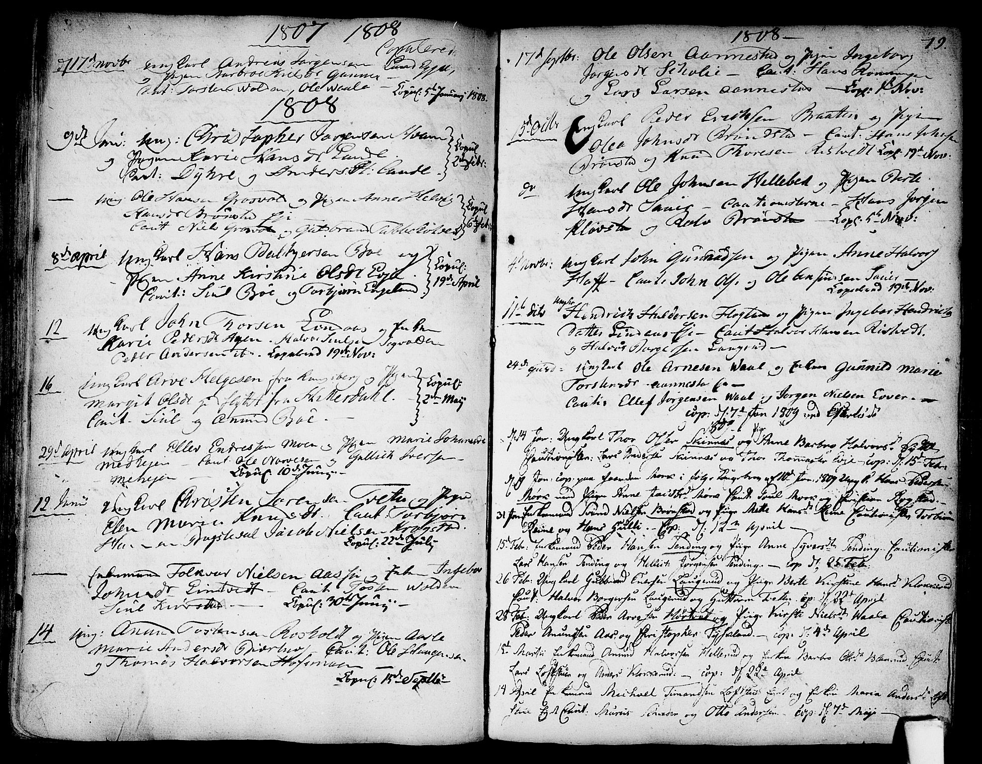 Sandsvær kirkebøker, AV/SAKO-A-244/F/Fa/L0002a: Parish register (official) no. I 2, 1725-1809, p. 79