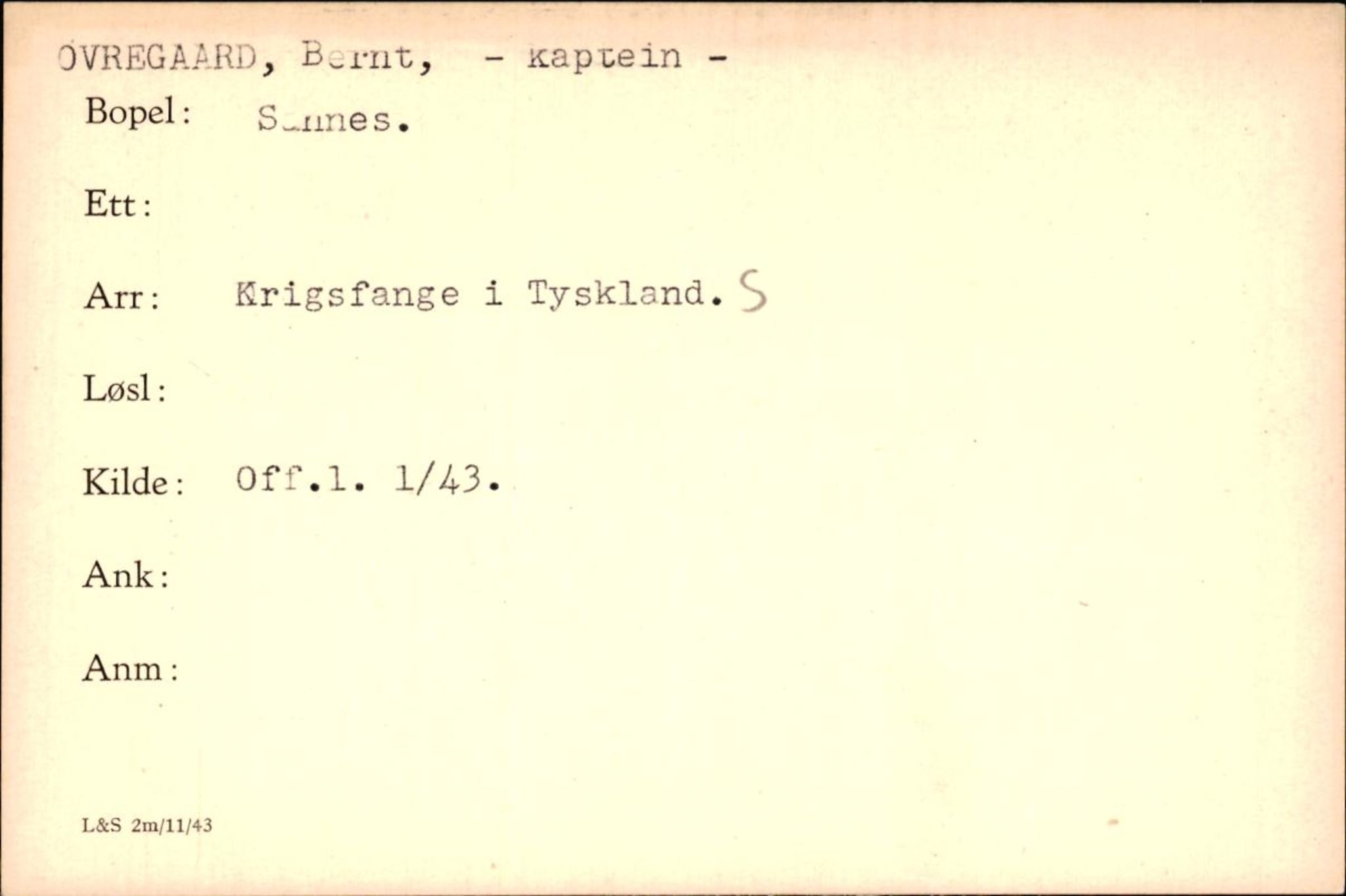 Forsvaret, Forsvarets krigshistoriske avdeling, AV/RA-RAFA-2017/Y/Yf/L0200: II-C-11-2102  -  Norske krigsfanger i Tyskland, 1940-1945, p. 1164