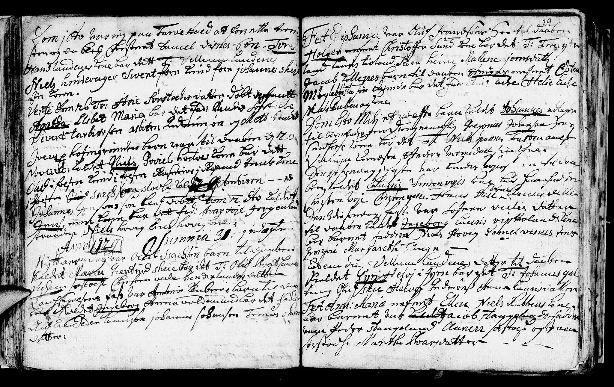 Avaldsnes sokneprestkontor, AV/SAST-A -101851/H/Ha/Haa/L0001: Parish register (official) no. A 1, 1711-1764, p. 29