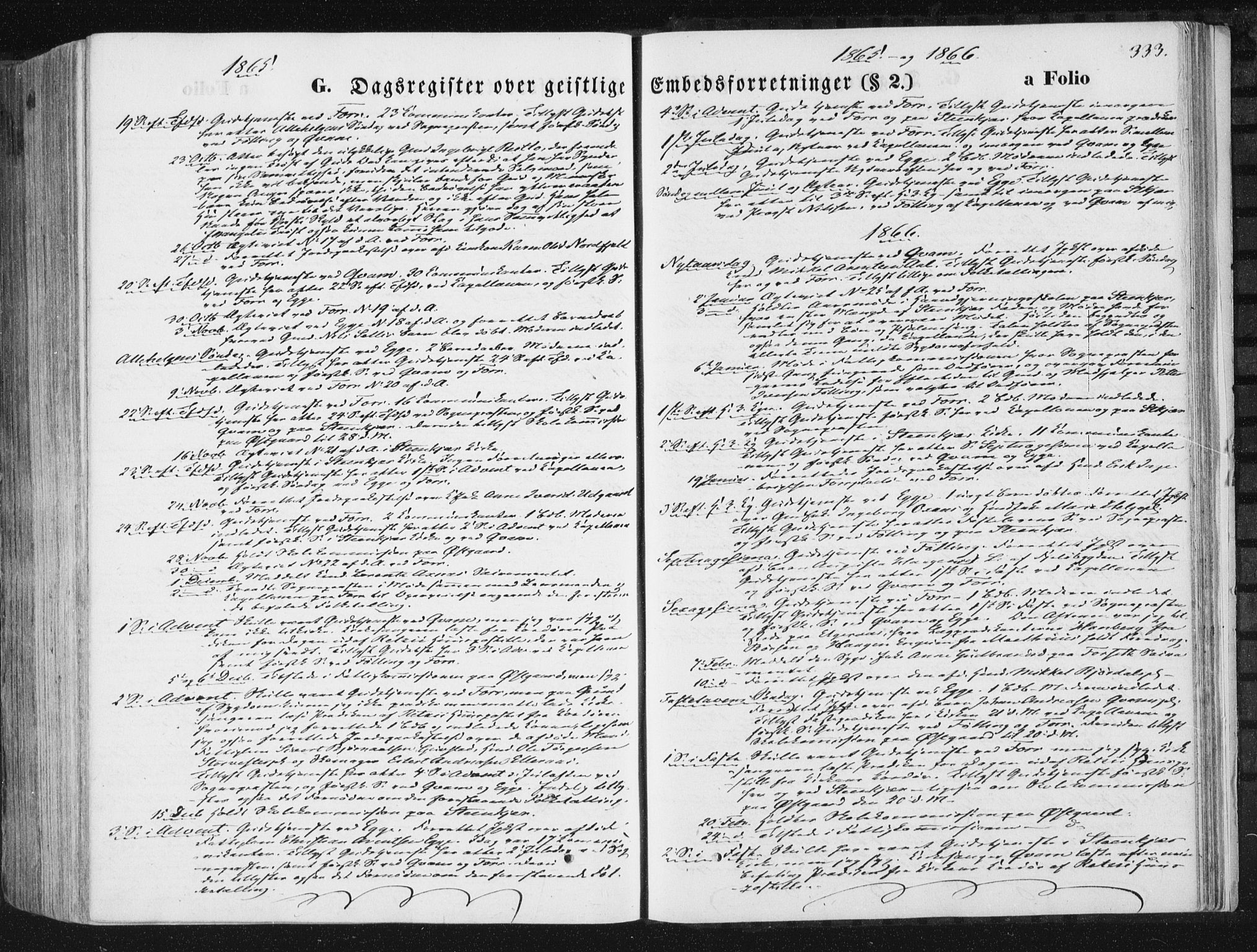 Ministerialprotokoller, klokkerbøker og fødselsregistre - Nord-Trøndelag, SAT/A-1458/746/L0447: Parish register (official) no. 746A06, 1860-1877, p. 333