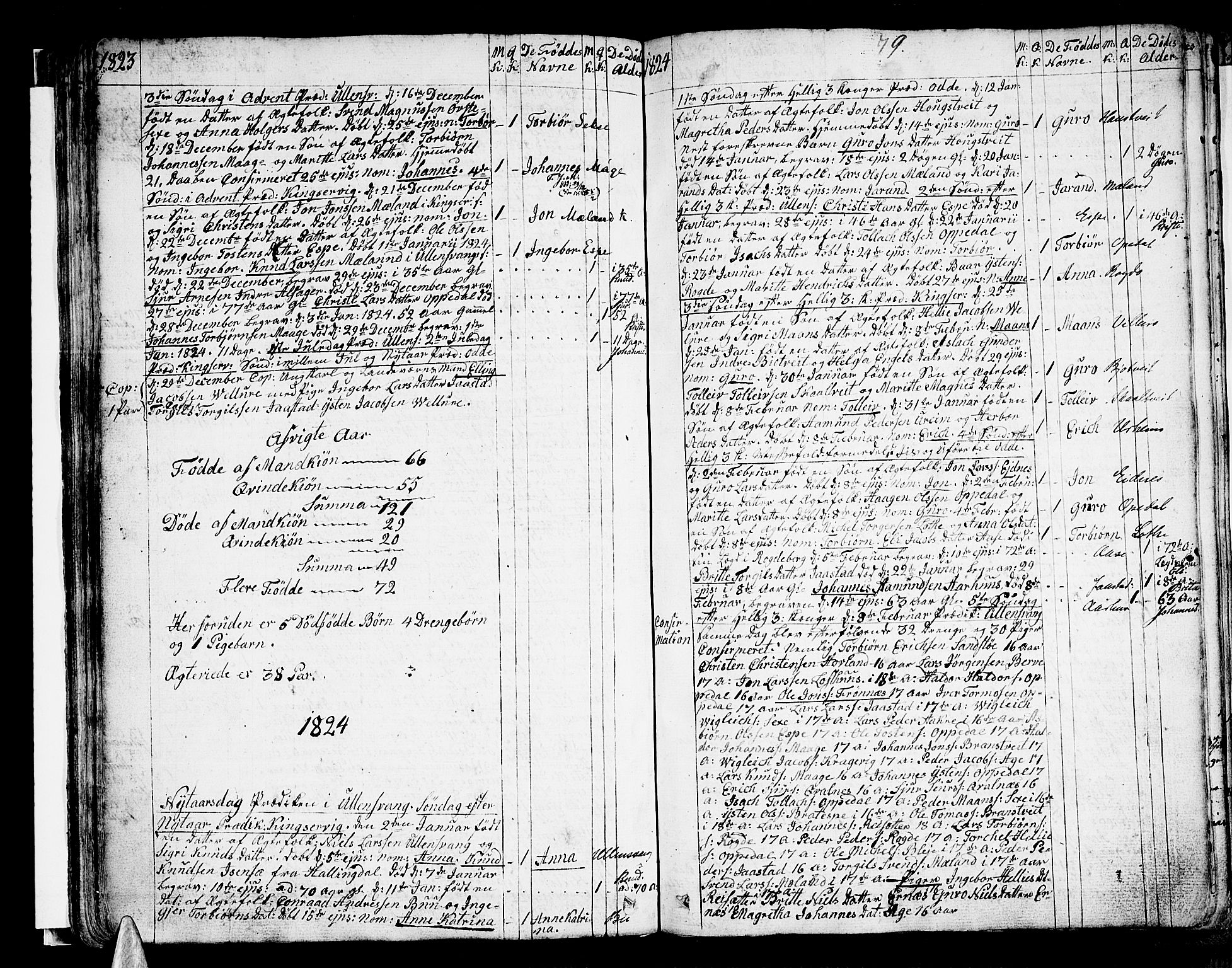 Ullensvang sokneprestembete, SAB/A-78701/H/Haa: Parish register (official) no. A 8, 1804-1835, p. 79