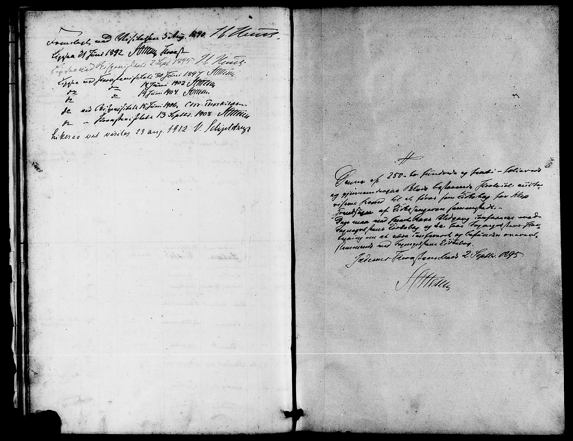 Klepp sokneprestkontor, AV/SAST-A-101803/001/30/300BB/L0004: Parish register (copy) no. B 4, 1889-1914