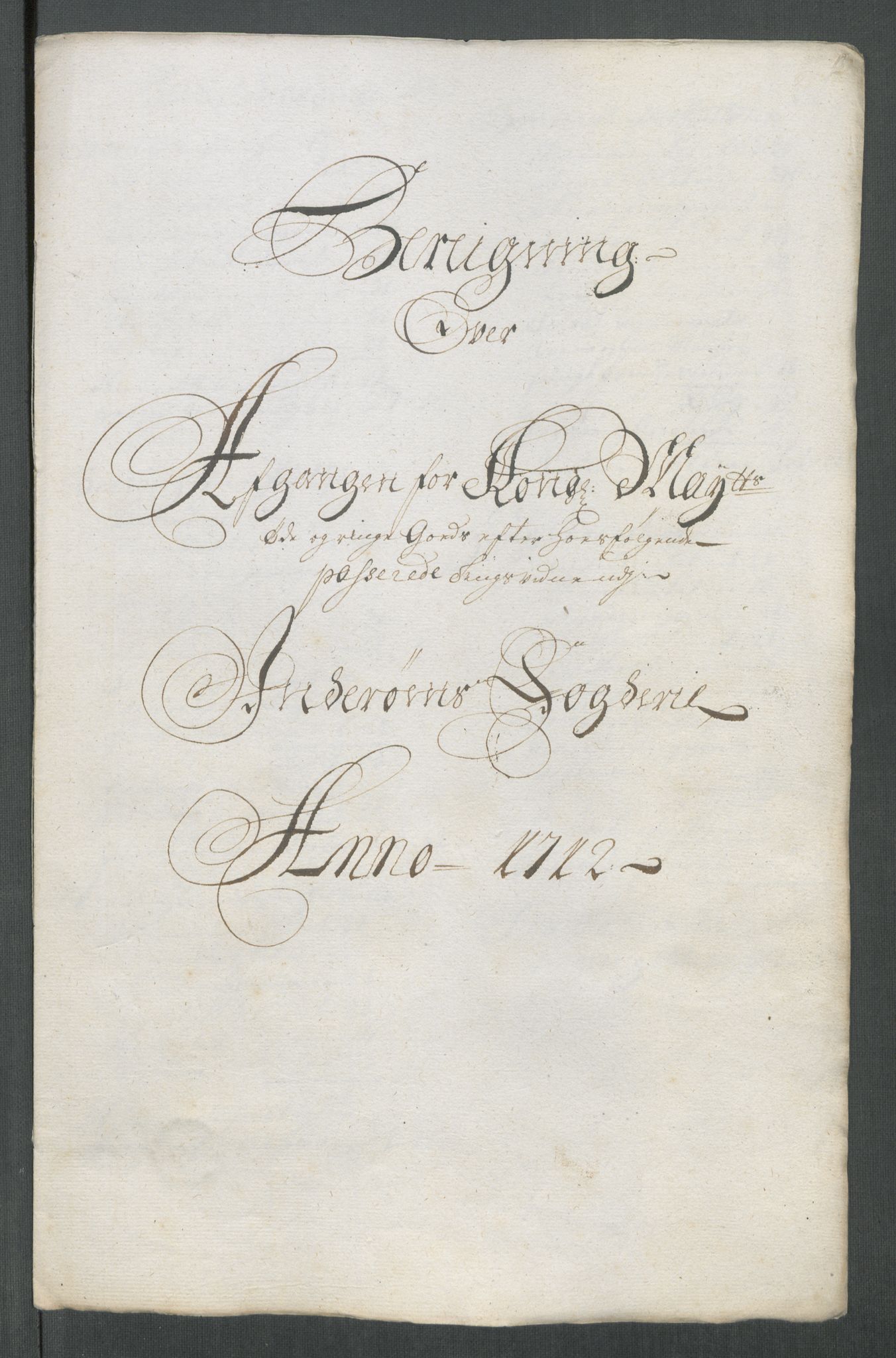 Rentekammeret inntil 1814, Reviderte regnskaper, Fogderegnskap, AV/RA-EA-4092/R63/L4320: Fogderegnskap Inderøy, 1712, p. 342