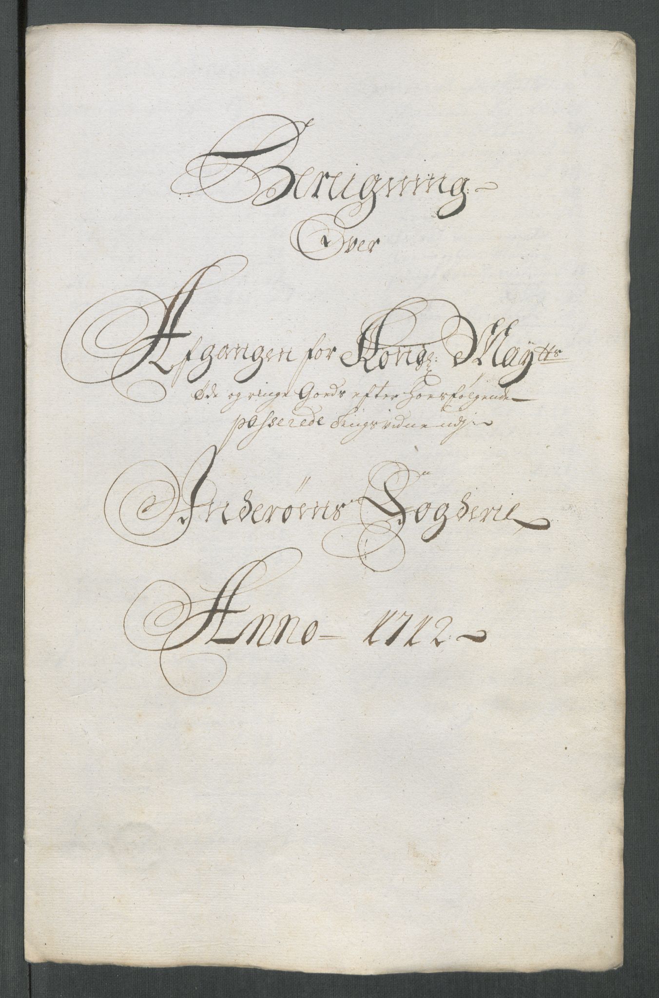 Rentekammeret inntil 1814, Reviderte regnskaper, Fogderegnskap, RA/EA-4092/R63/L4320: Fogderegnskap Inderøy, 1712, p. 342