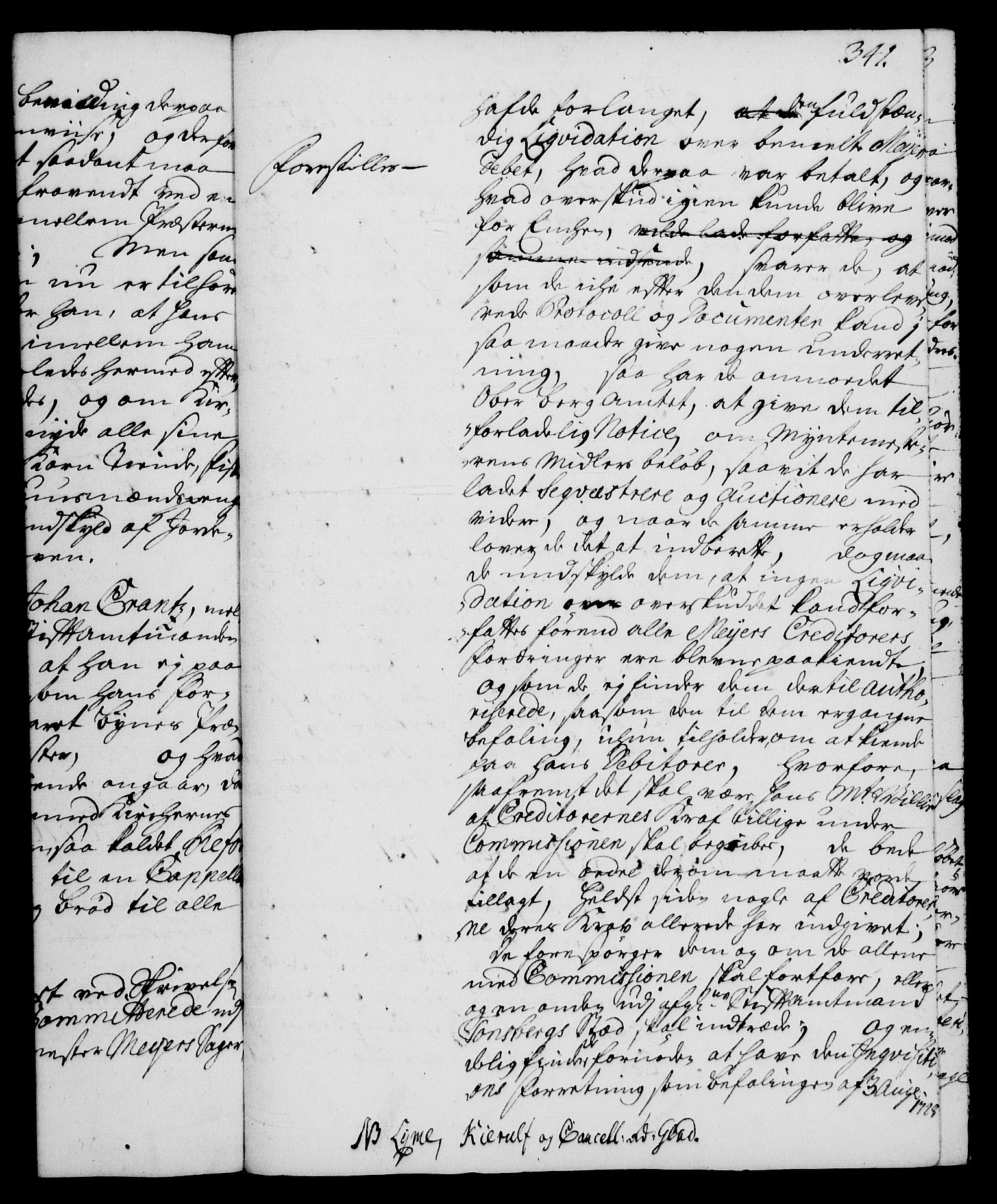 Rentekammeret, Kammerkanselliet, RA/EA-3111/G/Gh/Gha/L0013: Norsk ekstraktmemorialprotokoll (merket RK 53.58), 1731, p. 341