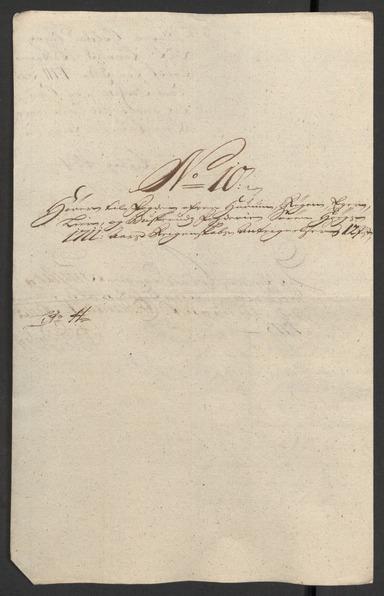 Rentekammeret inntil 1814, Reviderte regnskaper, Fogderegnskap, AV/RA-EA-4092/R31/L1705: Fogderegnskap Hurum, Røyken, Eiker, Lier og Buskerud, 1711, p. 407