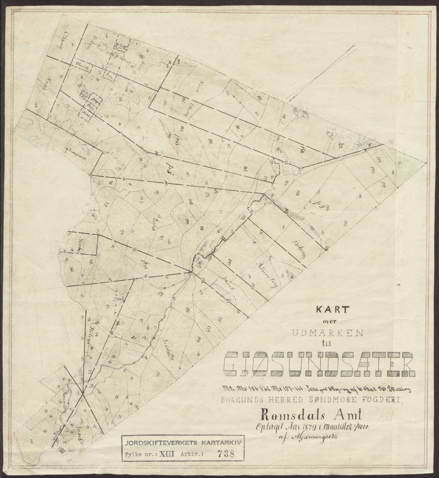 Jordskifteverkets kartarkiv, AV/RA-S-3929/T, 1859-1988, p. 915