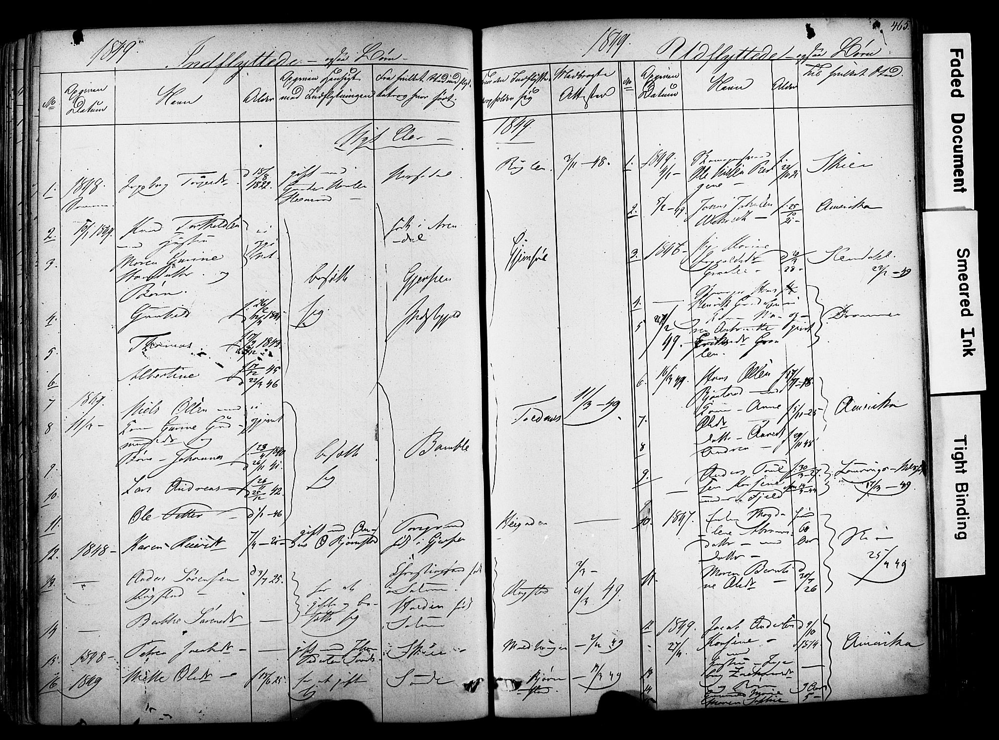 Solum kirkebøker, SAKO/A-306/F/Fa/L0006: Parish register (official) no. I 6, 1844-1855, p. 465