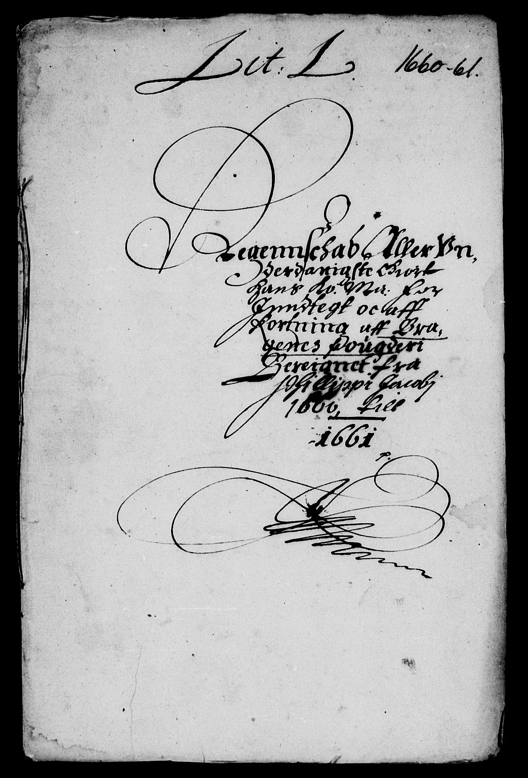 Rentekammeret inntil 1814, Reviderte regnskaper, Lensregnskaper, AV/RA-EA-5023/R/Rb/Rba/L0255: Akershus len, 1660-1661