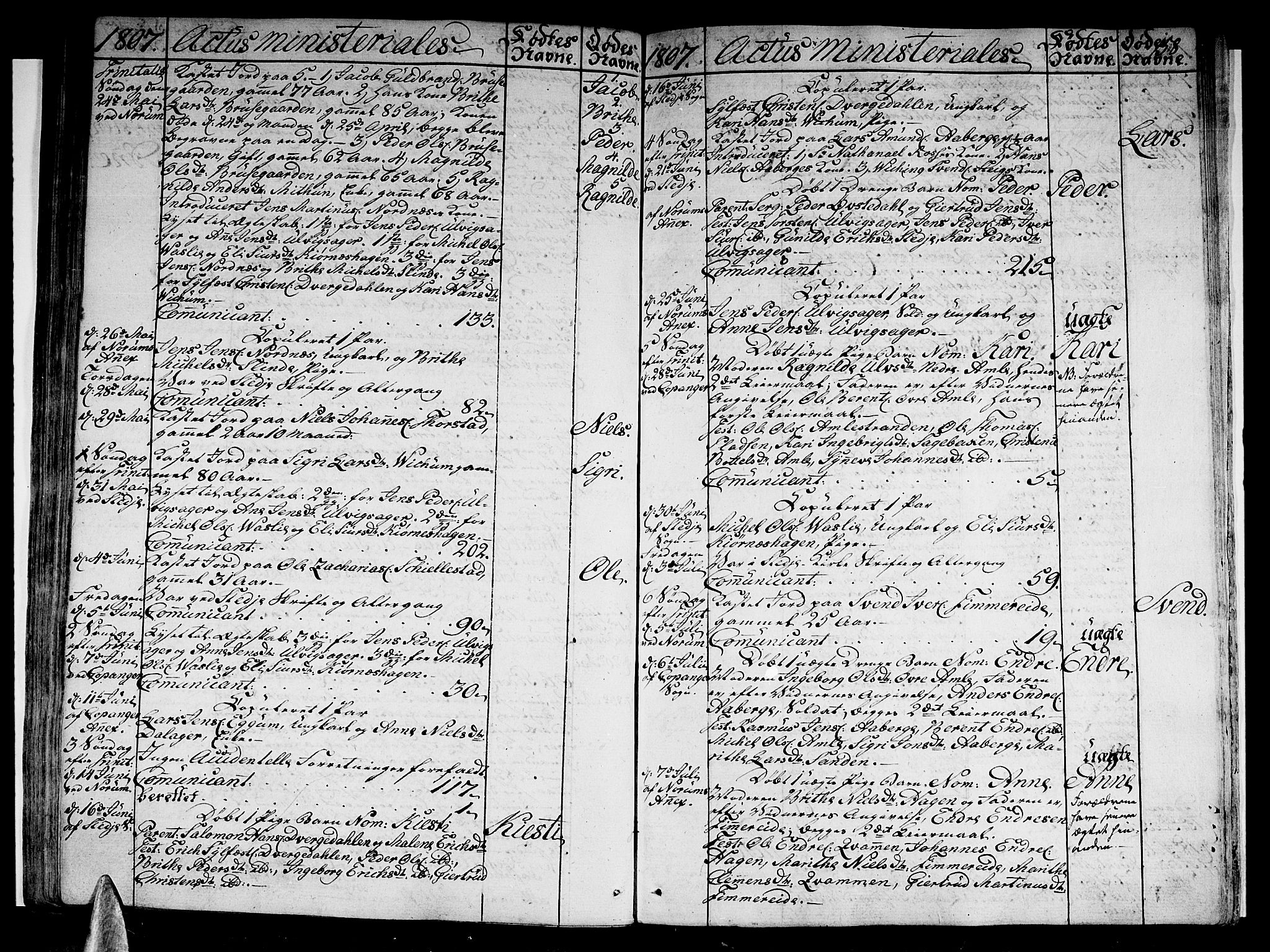 Sogndal sokneprestembete, AV/SAB-A-81301/H/Haa/Haaa/L0008: Parish register (official) no. A 8, 1795-1809, p. 158