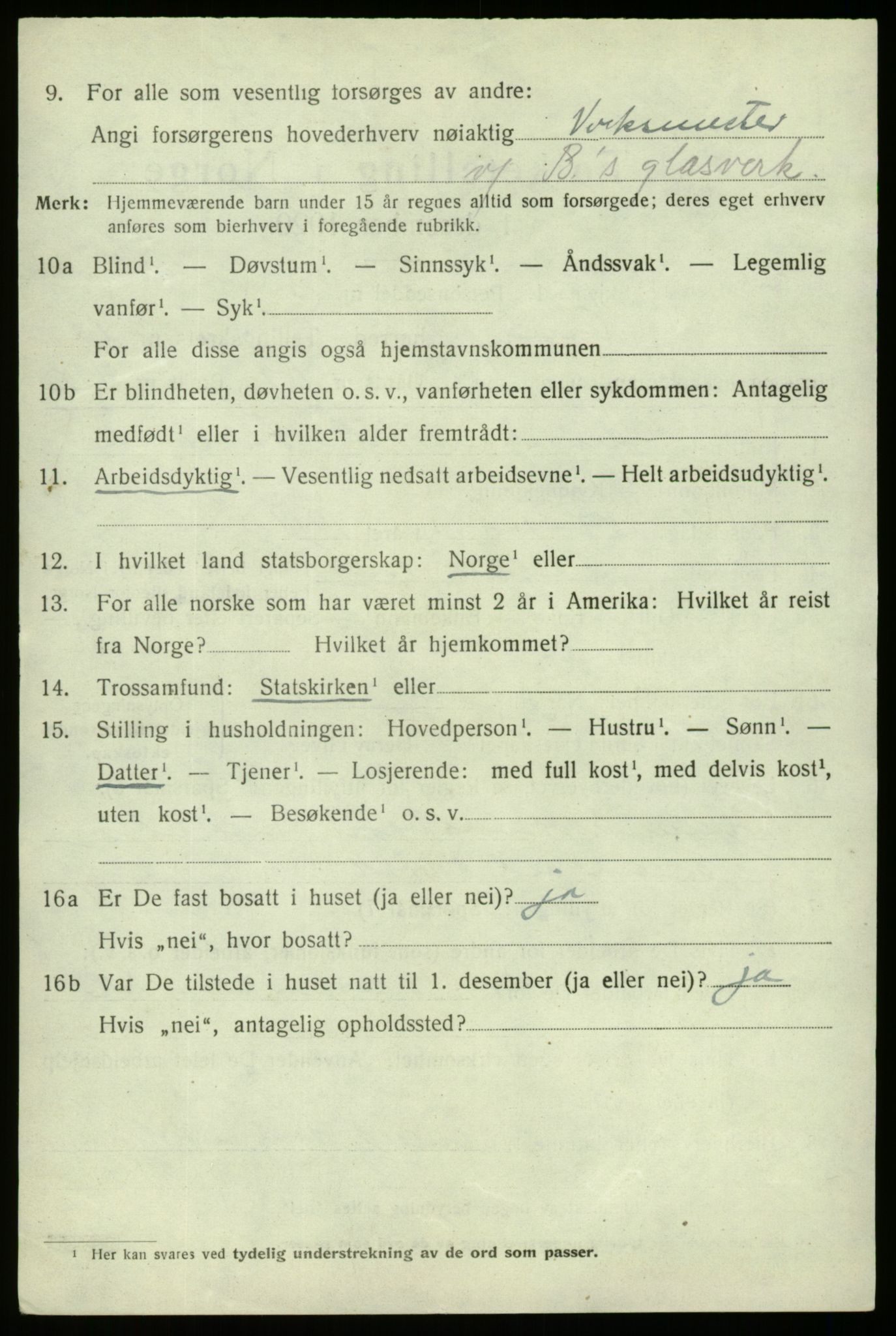 SAB, 1920 census for Fana, 1920, p. 26292