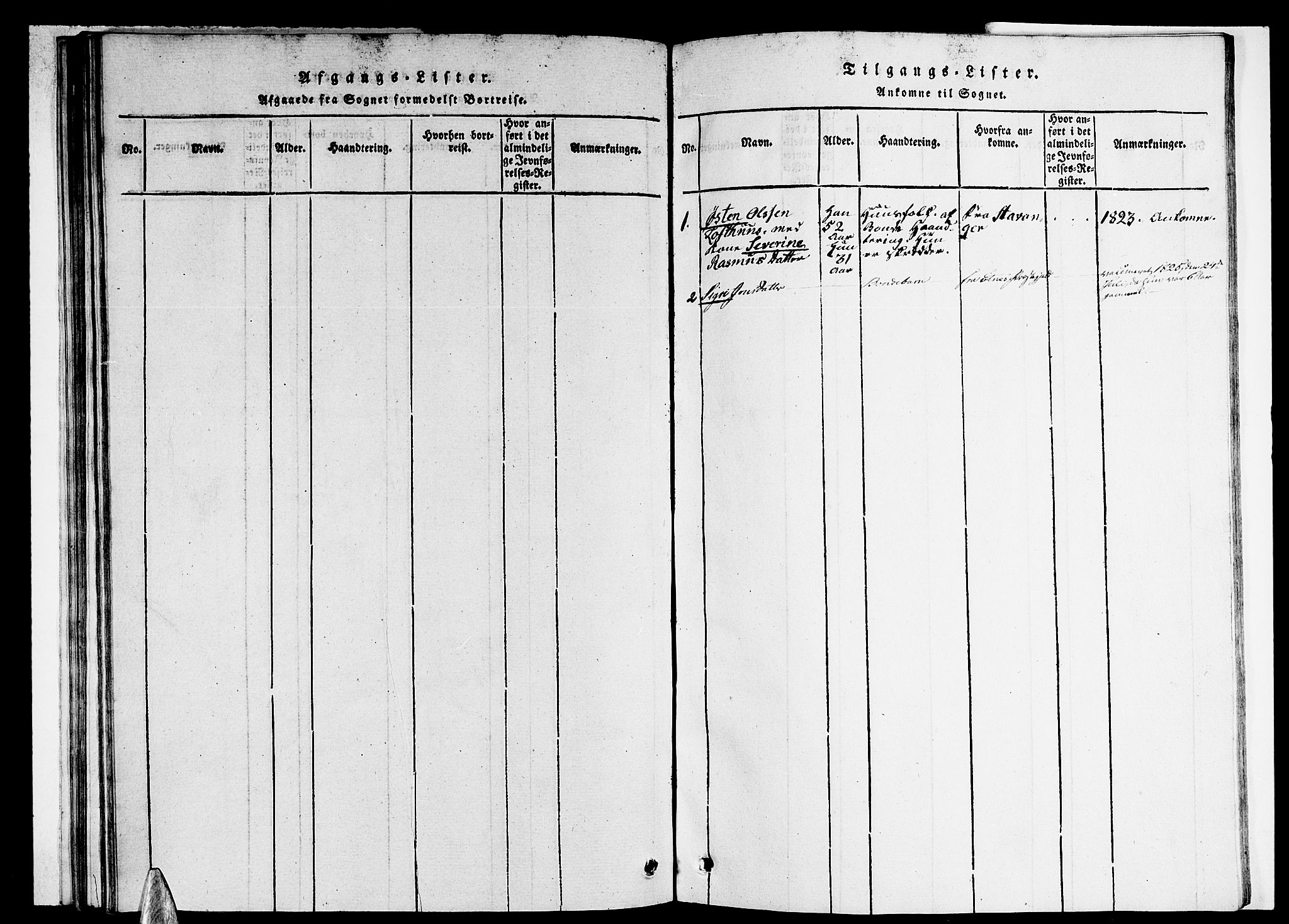 Ullensvang sokneprestembete, SAB/A-78701/H/Haa: Parish register (official) no. A 9, 1819-1826