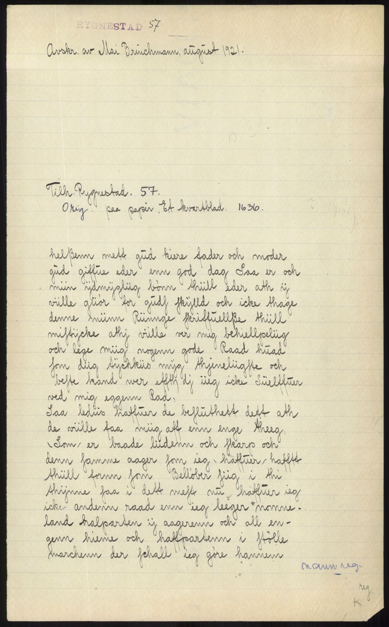 Samlinger til kildeutgivelse, Diplomavskriftsamlingen, RA/EA-4053/H/Ha, p. 973