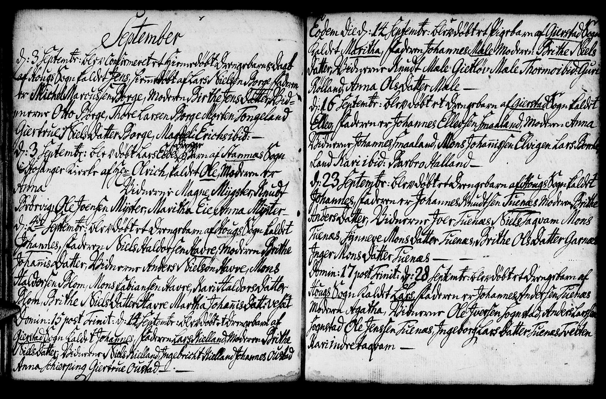 Haus sokneprestembete, AV/SAB-A-75601/H/Haa: Parish register (official) no. A 8, 1754-1769, p. 28