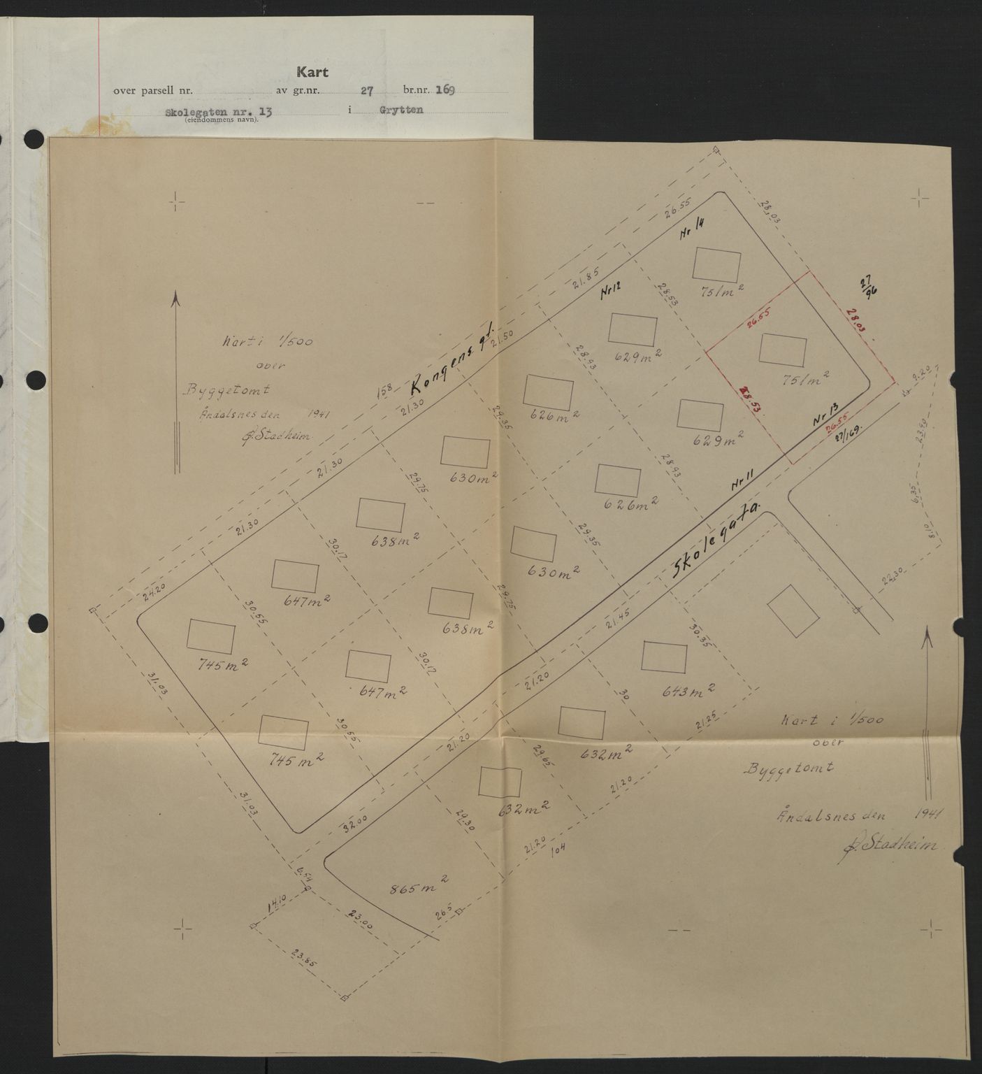 Romsdal sorenskriveri, AV/SAT-A-4149/1/2/2C: Mortgage book no. A10, 1941-1941, Diary no: : 1583/1941