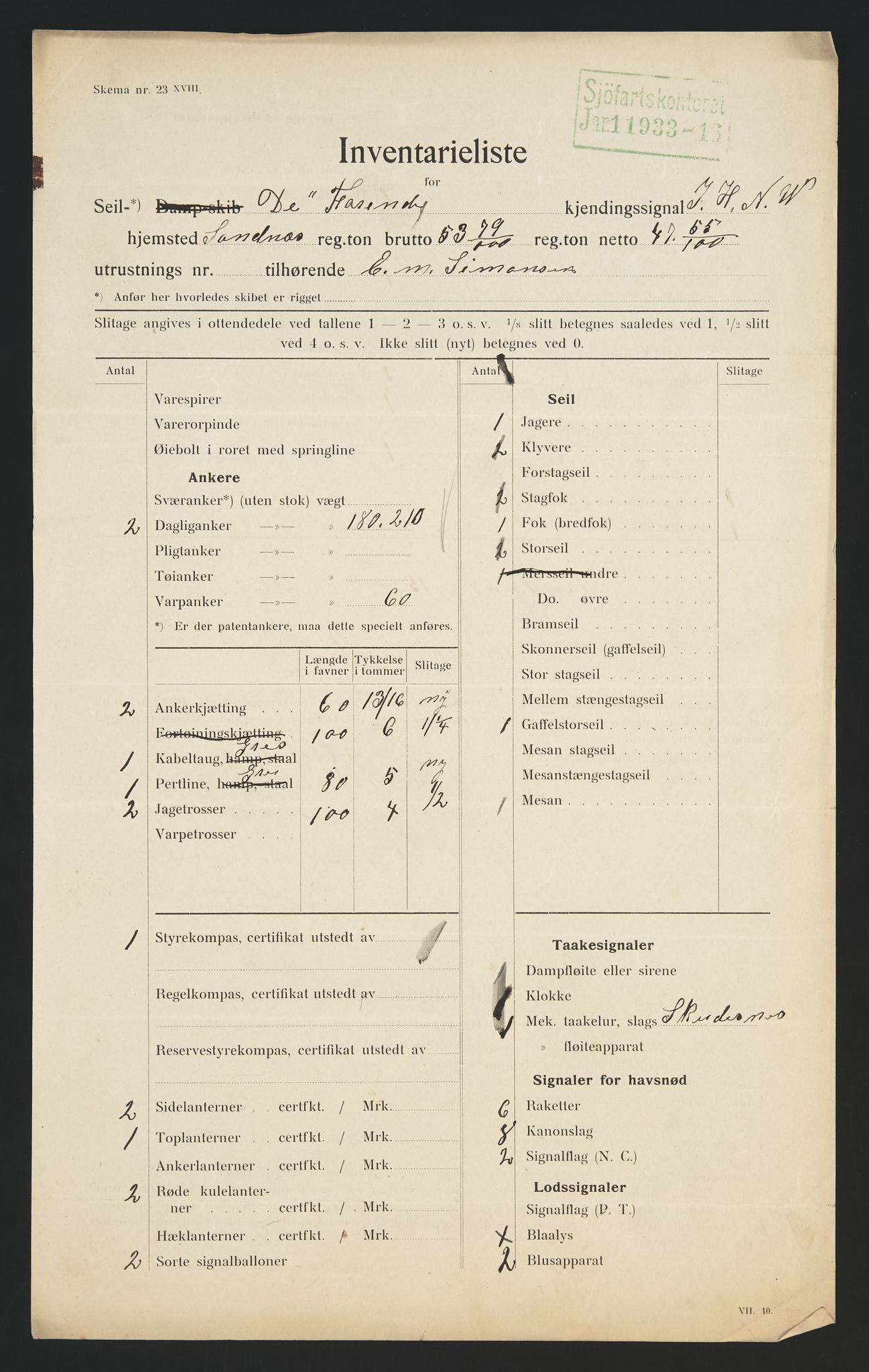 Sjøfartsdirektoratet med forløpere, skipsmapper slettede skip, AV/RA-S-4998/F/Fa/L0235: --, 1847-1930, p. 485