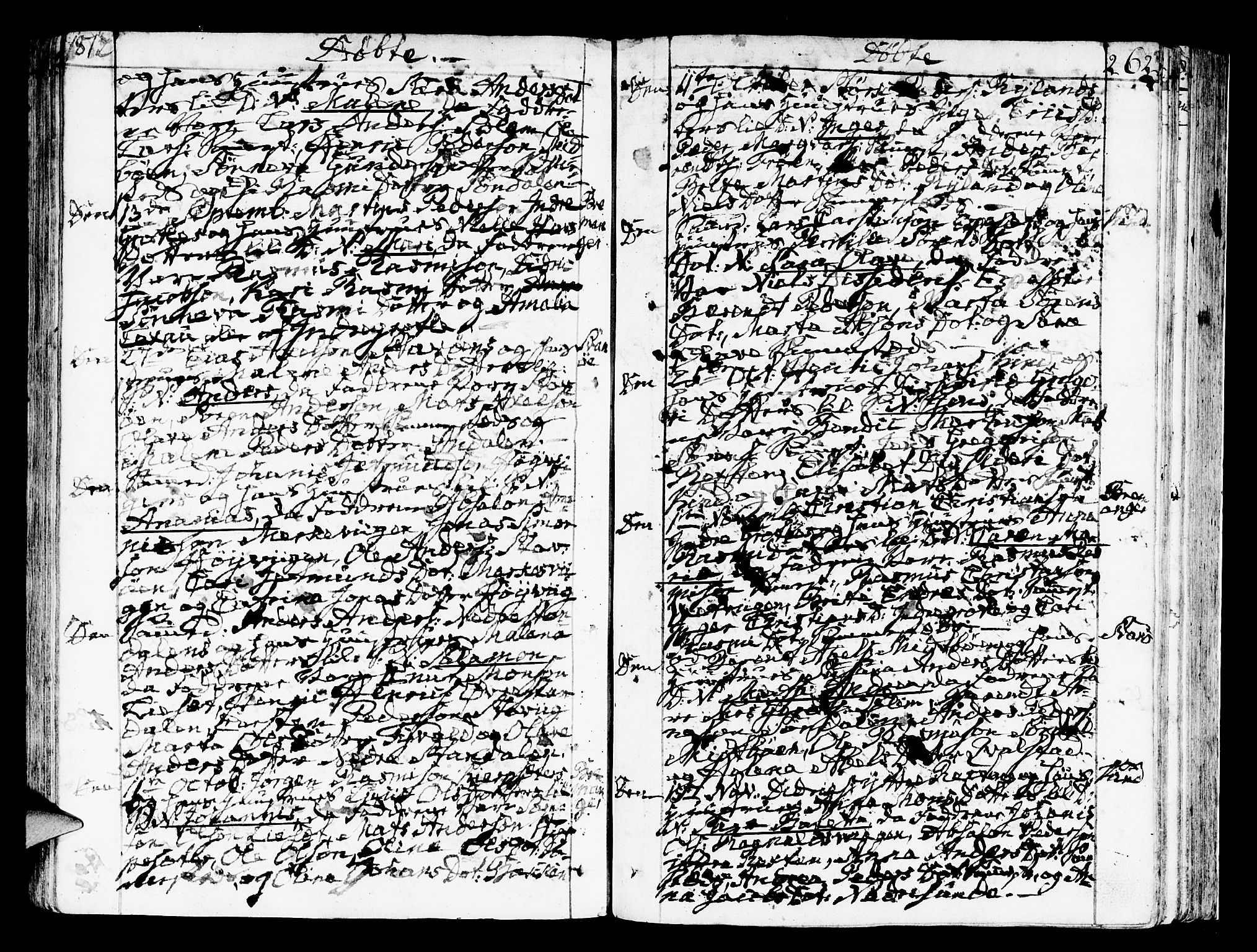 Kinn sokneprestembete, AV/SAB-A-80801/H/Haa/Haaa/L0003: Parish register (official) no. A 3, 1785-1821, p. 262