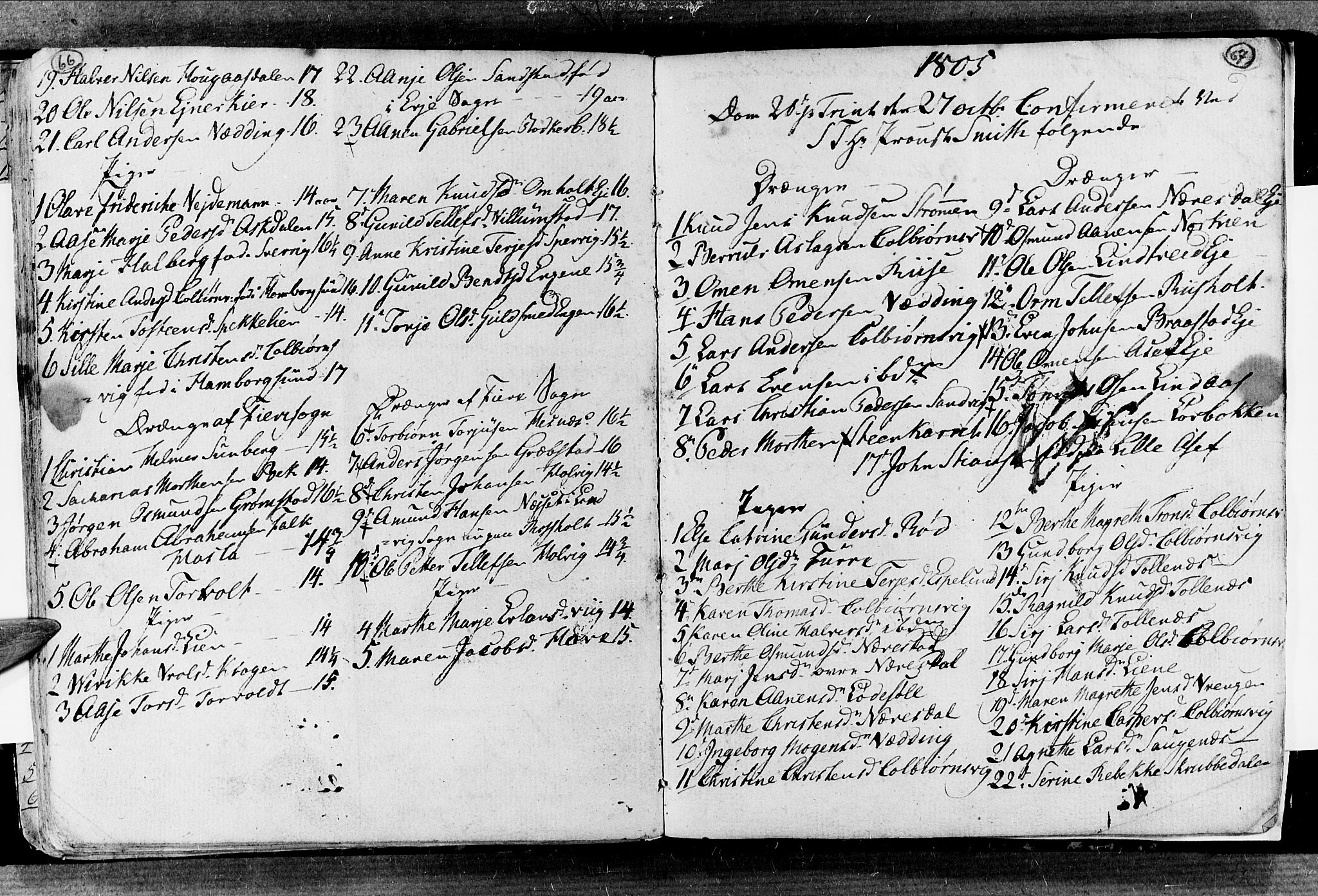 Øyestad sokneprestkontor, AV/SAK-1111-0049/F/Fa/L0010: Parish register (official) no. A 10, 1774-1810, p. 66-67