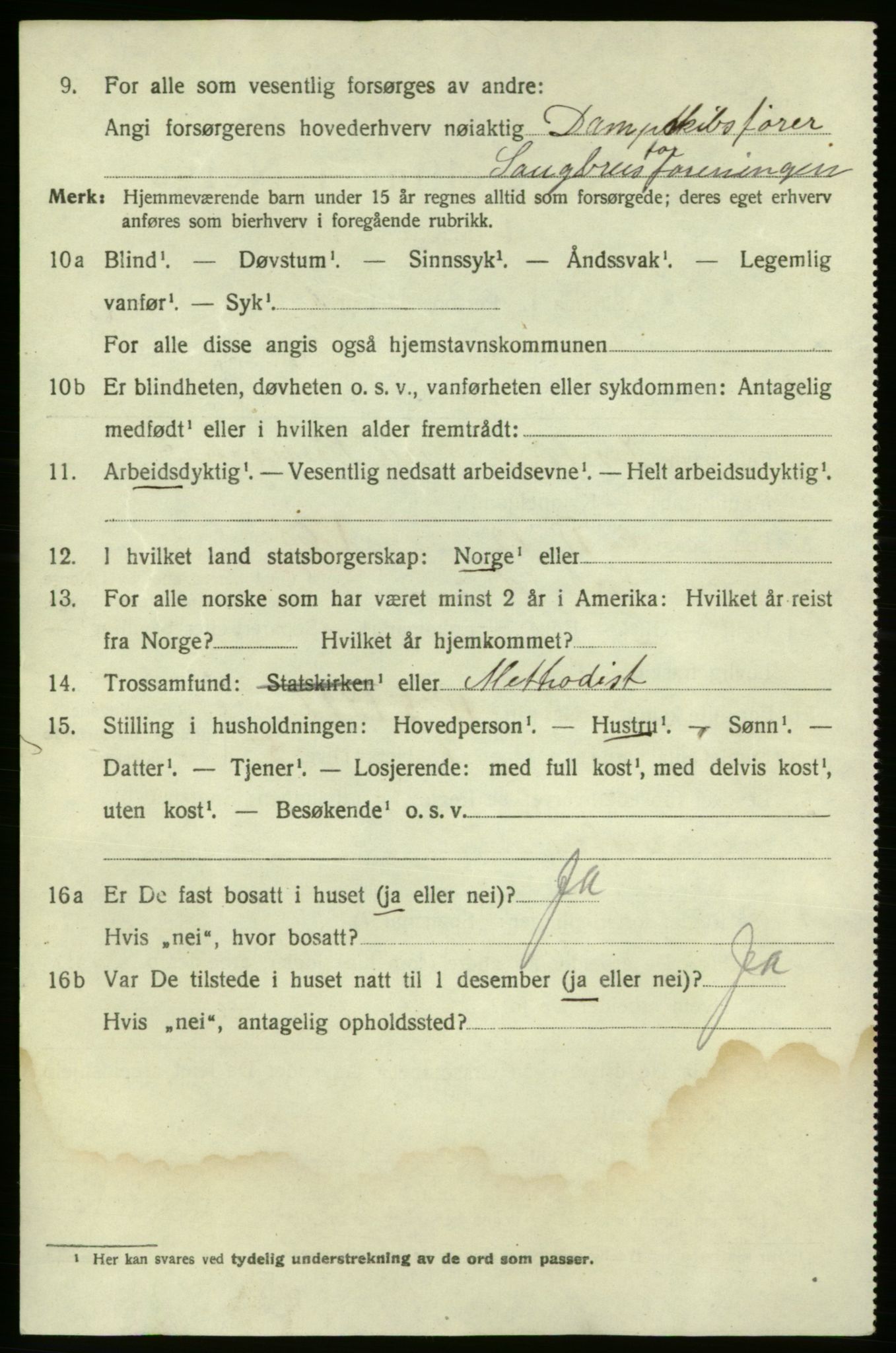 SAO, 1920 census for Fredrikshald, 1920, p. 25811