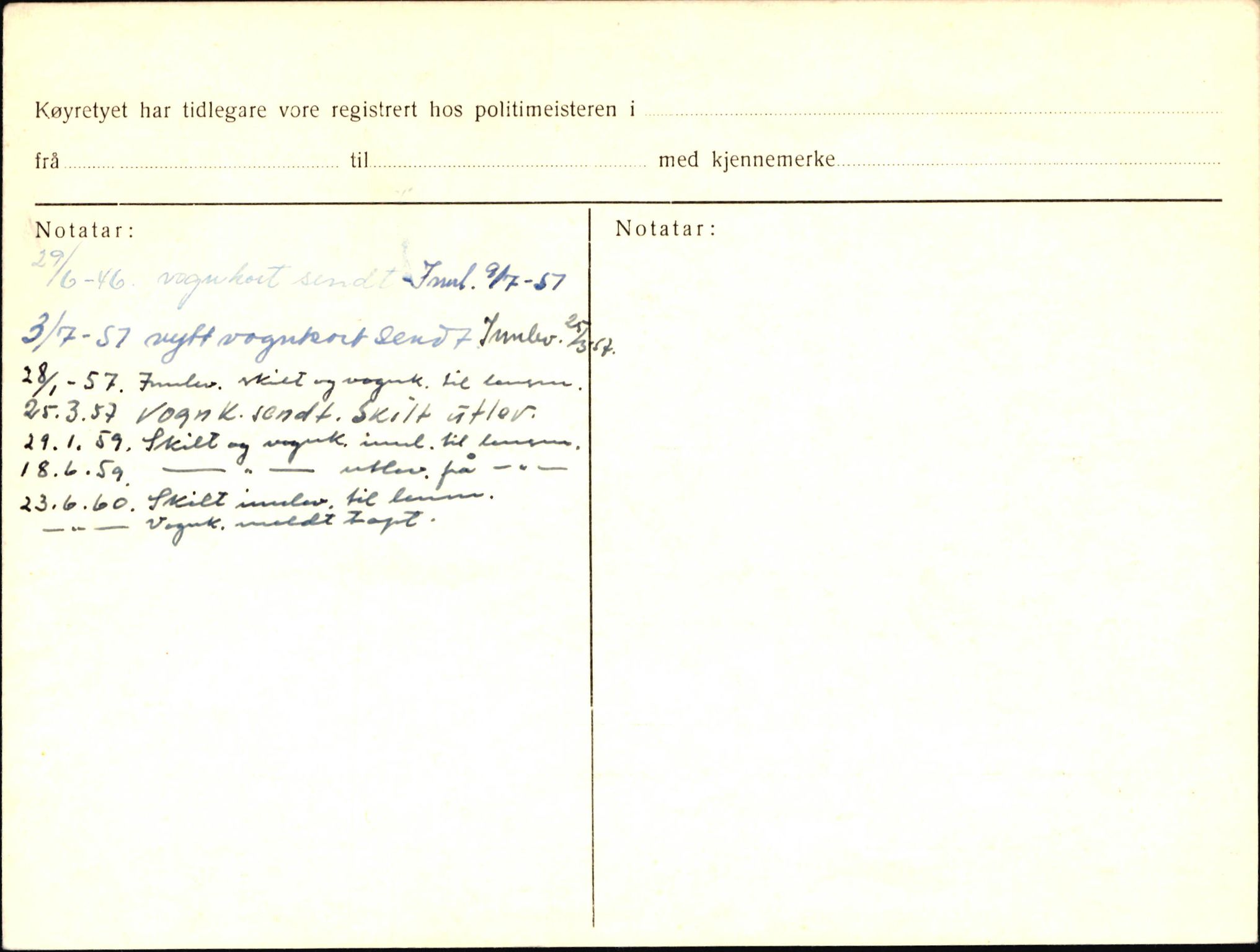 Statens vegvesen, Sogn og Fjordane vegkontor, AV/SAB-A-5301/4/F/L0003: Registerkort utmeldte Fjordane S1000-2499, 1930-1961, p. 55