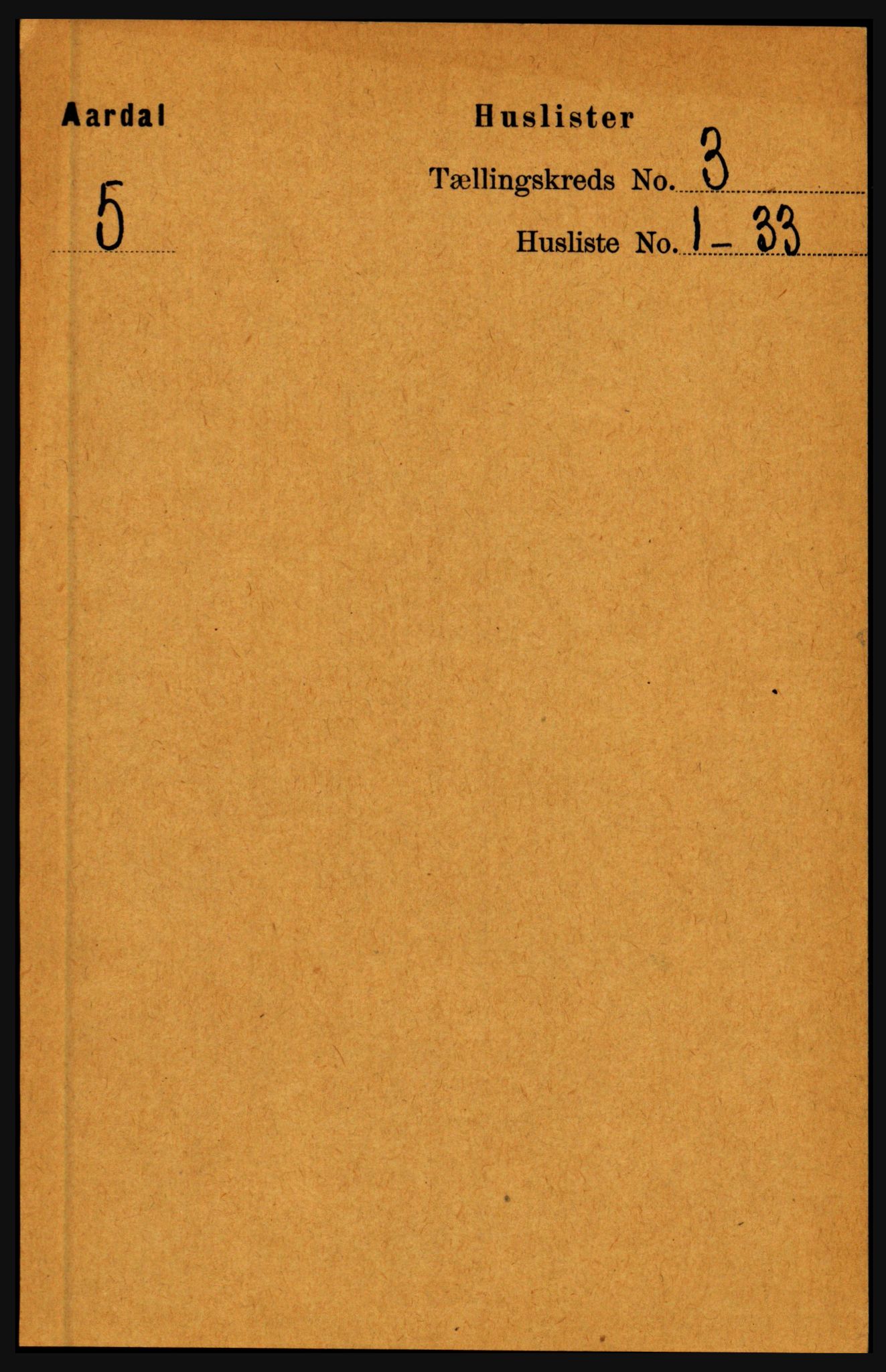 RA, 1891 census for 1424 Årdal, 1891, p. 364