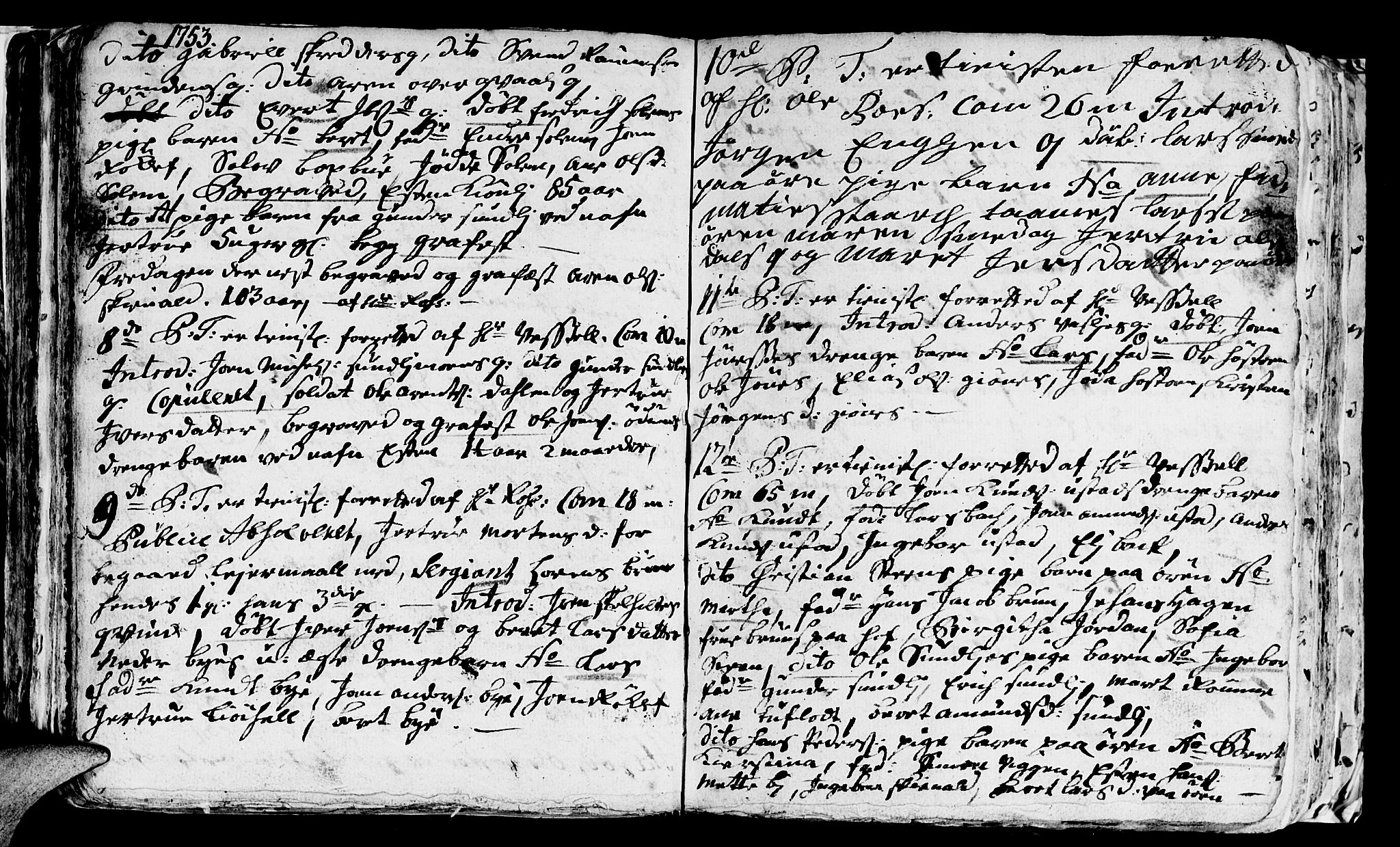 Ministerialprotokoller, klokkerbøker og fødselsregistre - Sør-Trøndelag, SAT/A-1456/668/L0813: Parish register (copy) no. 668C02, 1743-1765