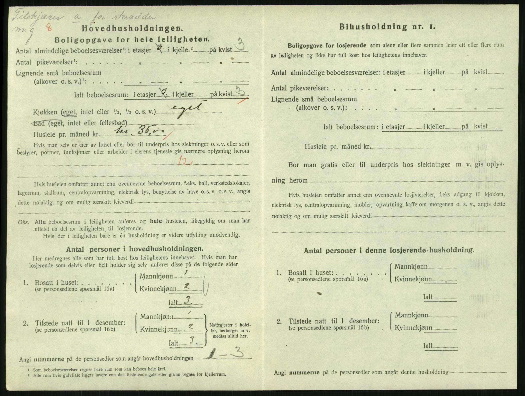 SAKO, 1920 census for Horten, 1920, p. 6040