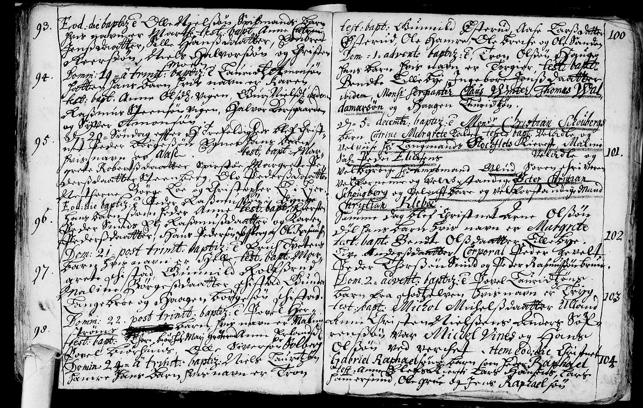 Eiker kirkebøker, AV/SAKO-A-4/F/Fa/L0001: Parish register (official) no. I 1 /1, 1683-1704