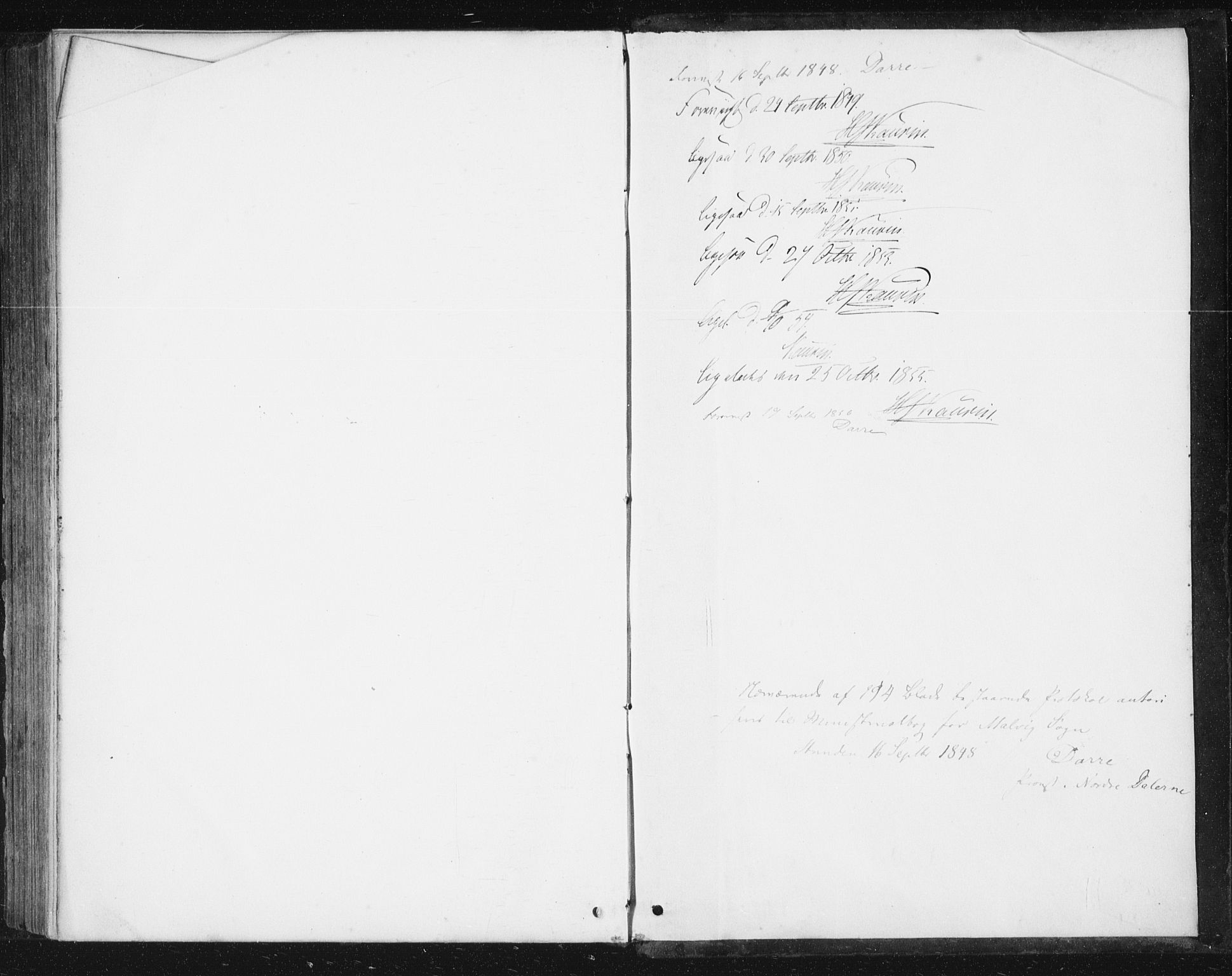 Ministerialprotokoller, klokkerbøker og fødselsregistre - Sør-Trøndelag, AV/SAT-A-1456/616/L0407: Parish register (official) no. 616A04, 1848-1856