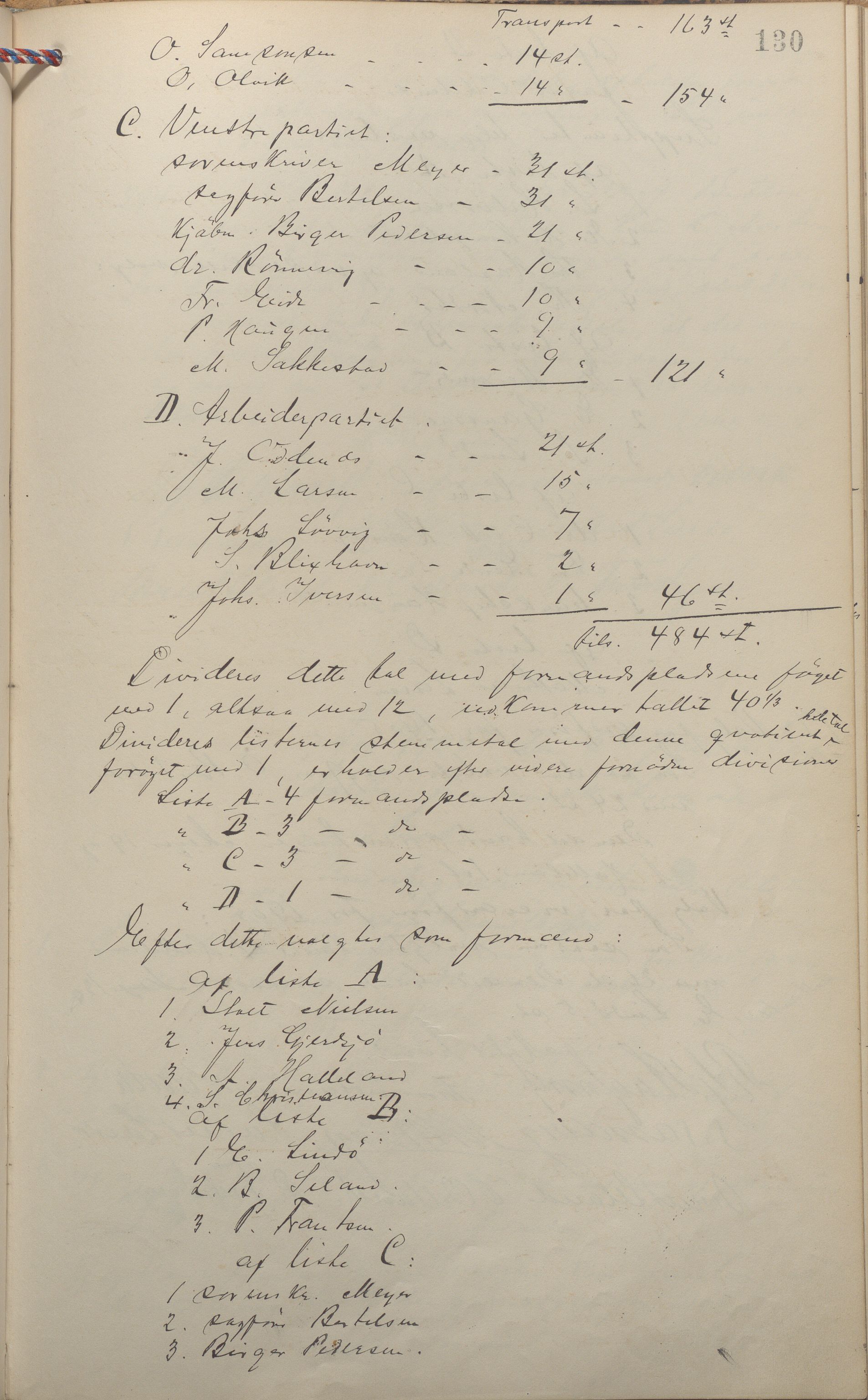 Haugesund kommune - Formannskapet, IKAR/X-0001/A/L0008: Møtebok, 1903-1906, p. 130a