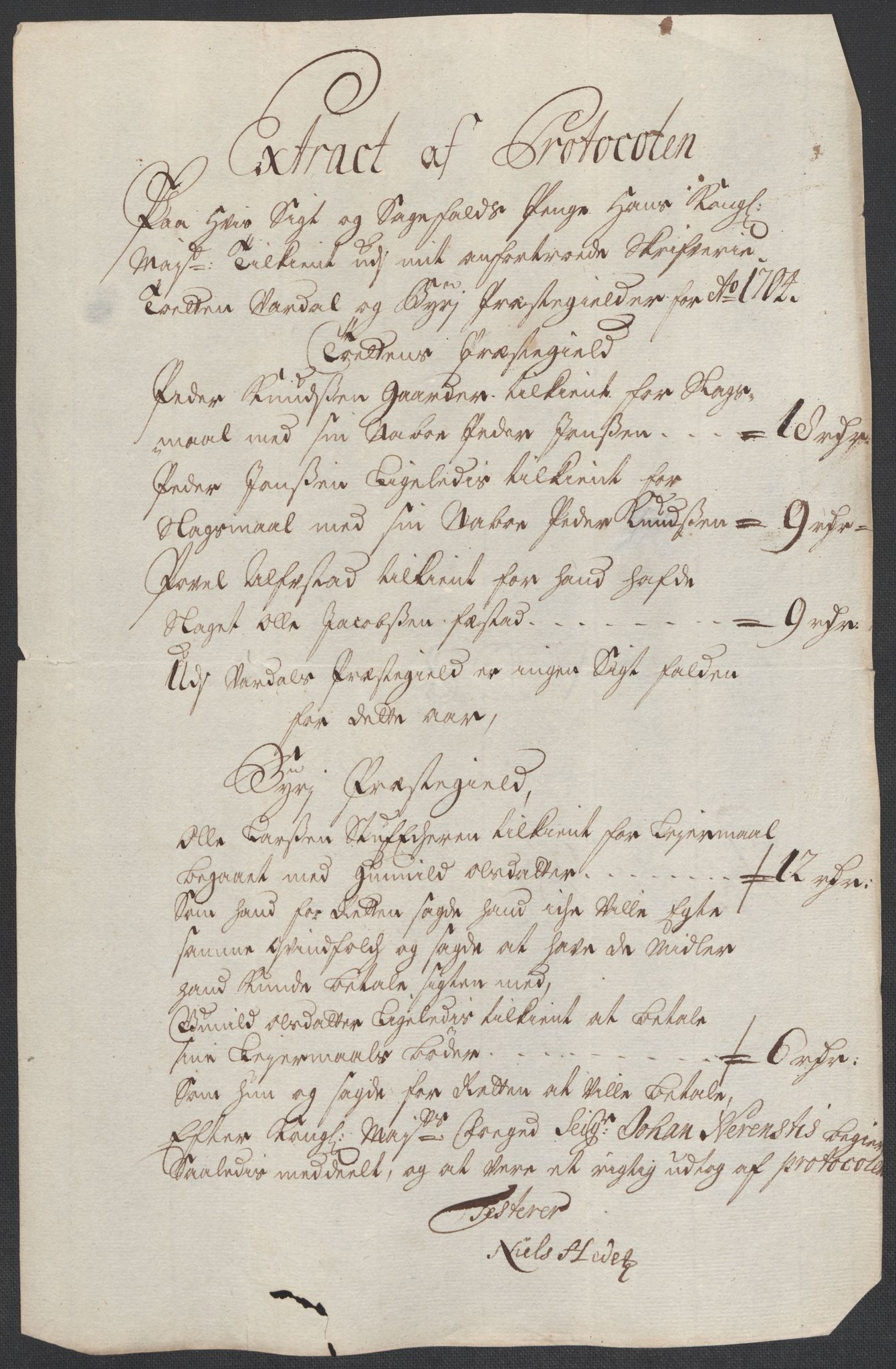 Rentekammeret inntil 1814, Reviderte regnskaper, Fogderegnskap, AV/RA-EA-4092/R18/L1302: Fogderegnskap Hadeland, Toten og Valdres, 1704, p. 77