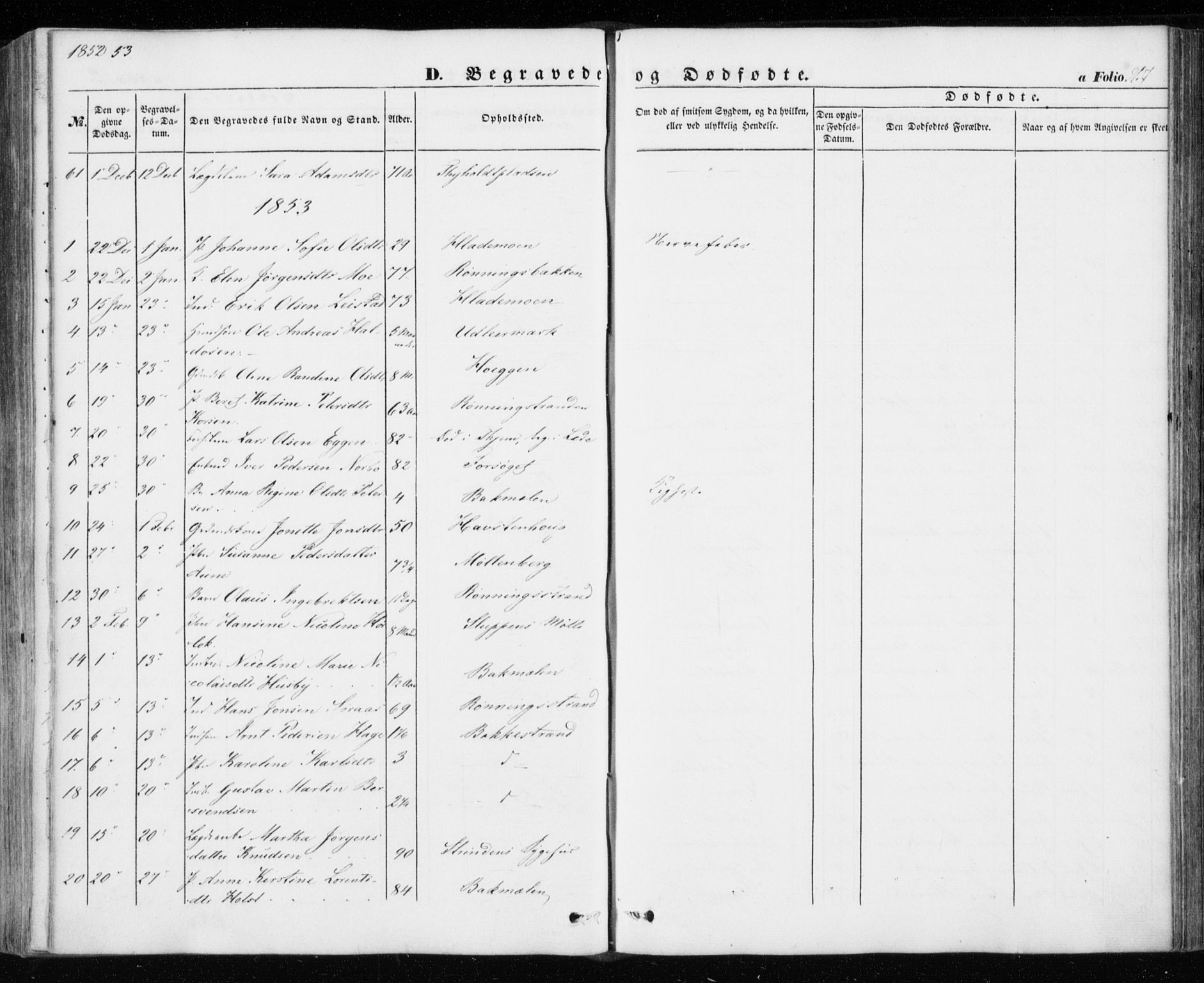 Ministerialprotokoller, klokkerbøker og fødselsregistre - Sør-Trøndelag, SAT/A-1456/606/L0291: Parish register (official) no. 606A06, 1848-1856, p. 267