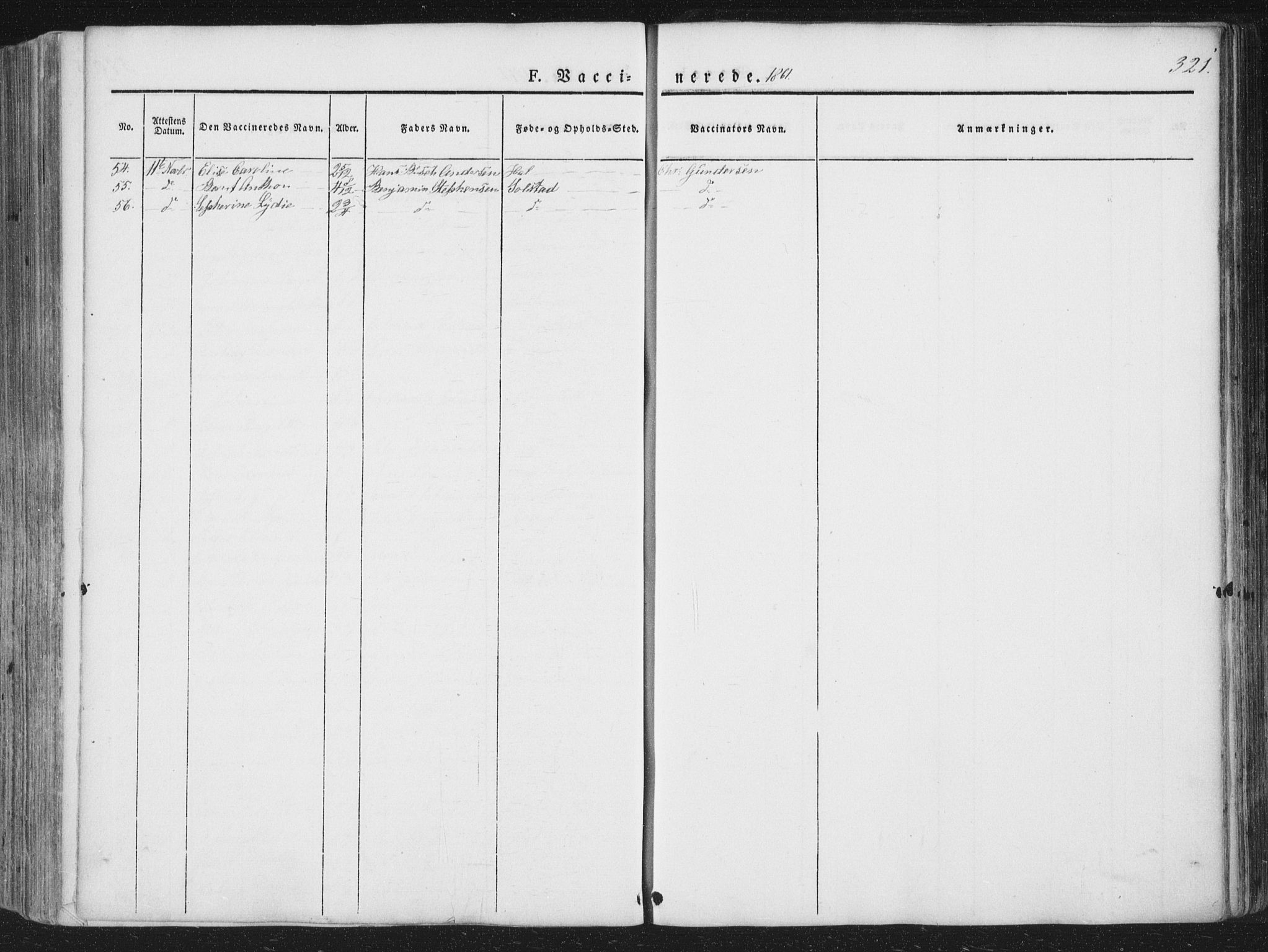 Ministerialprotokoller, klokkerbøker og fødselsregistre - Nordland, AV/SAT-A-1459/810/L0144: Parish register (official) no. 810A07 /1, 1841-1862, p. 321