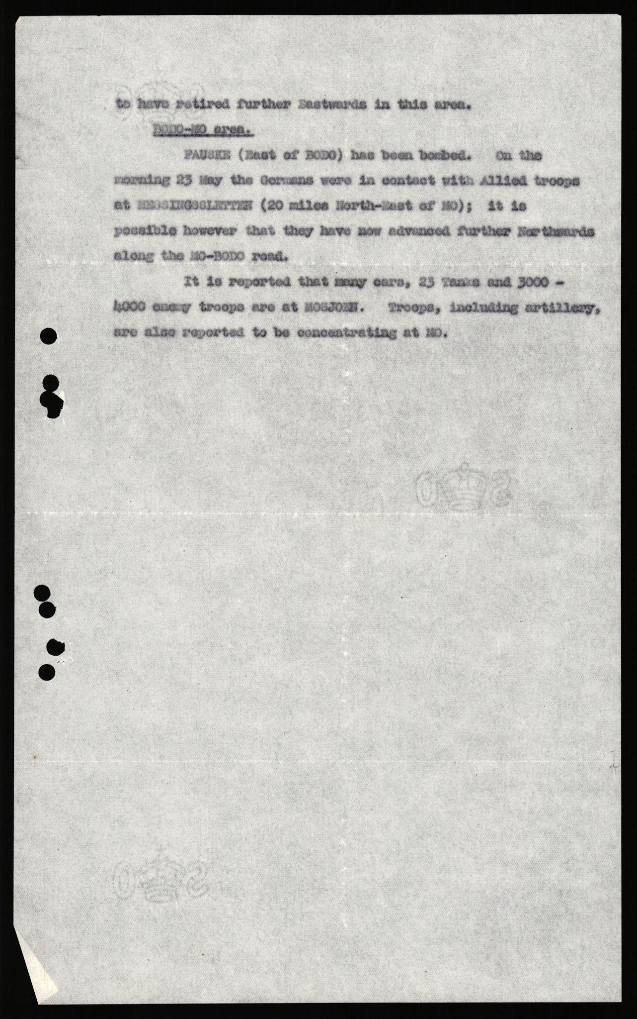 Forsvaret, Forsvarets krigshistoriske avdeling, AV/RA-RAFA-2017/Y/Yd/L0172: II-C-11-940-970  -  Storbritannia.  Frankrike.  Polen.  Jugoslavia., 1940-1945, p. 48