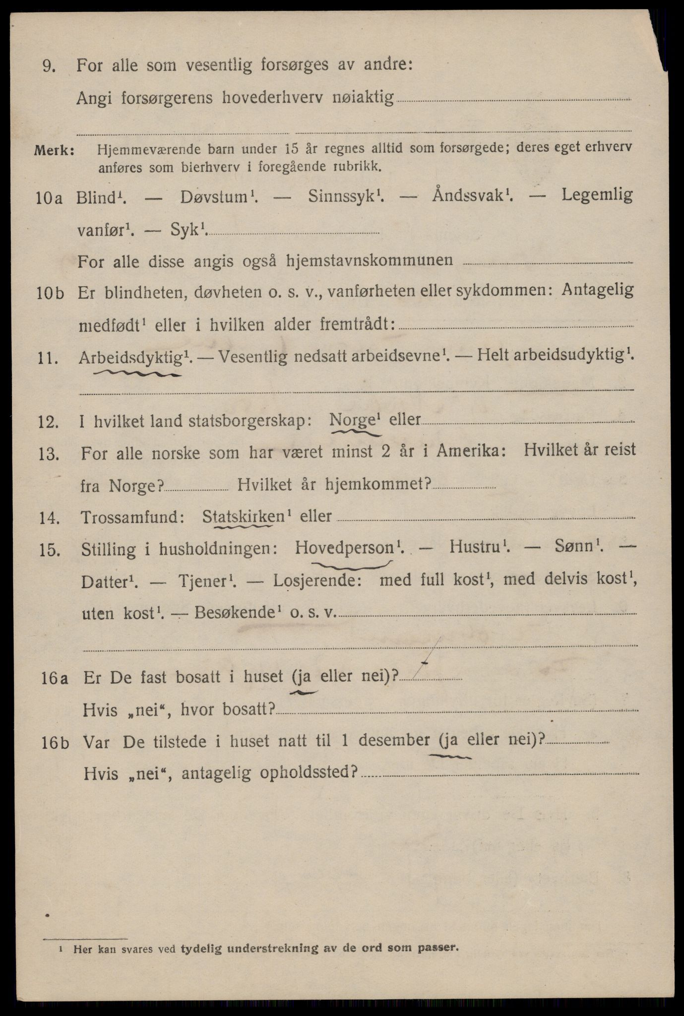 SAST, 1920 census for Stavanger, 1920, p. 84731