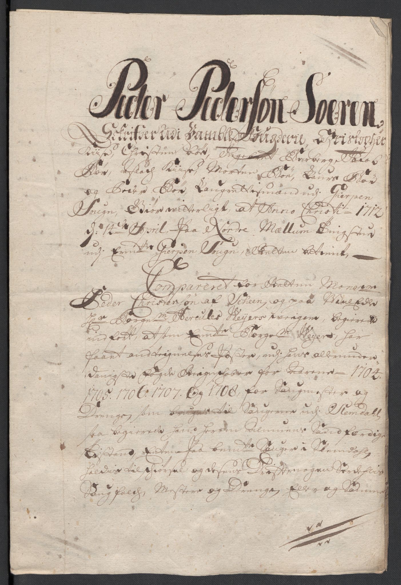 Rentekammeret inntil 1814, Reviderte regnskaper, Fogderegnskap, AV/RA-EA-4092/R36/L2118: Fogderegnskap Øvre og Nedre Telemark og Bamble, 1708-1709, p. 454