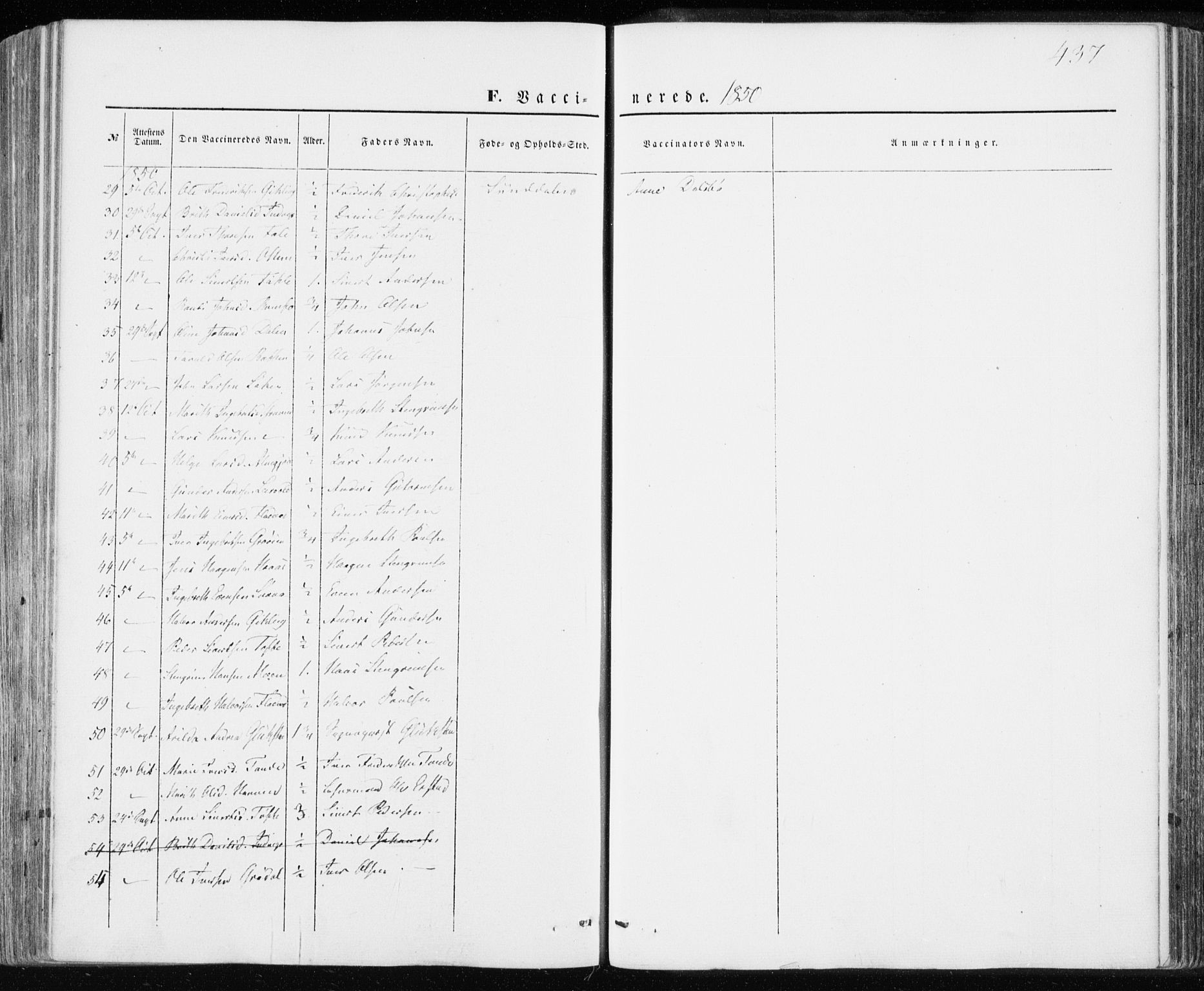 Ministerialprotokoller, klokkerbøker og fødselsregistre - Møre og Romsdal, AV/SAT-A-1454/590/L1013: Parish register (official) no. 590A05, 1847-1877, p. 437